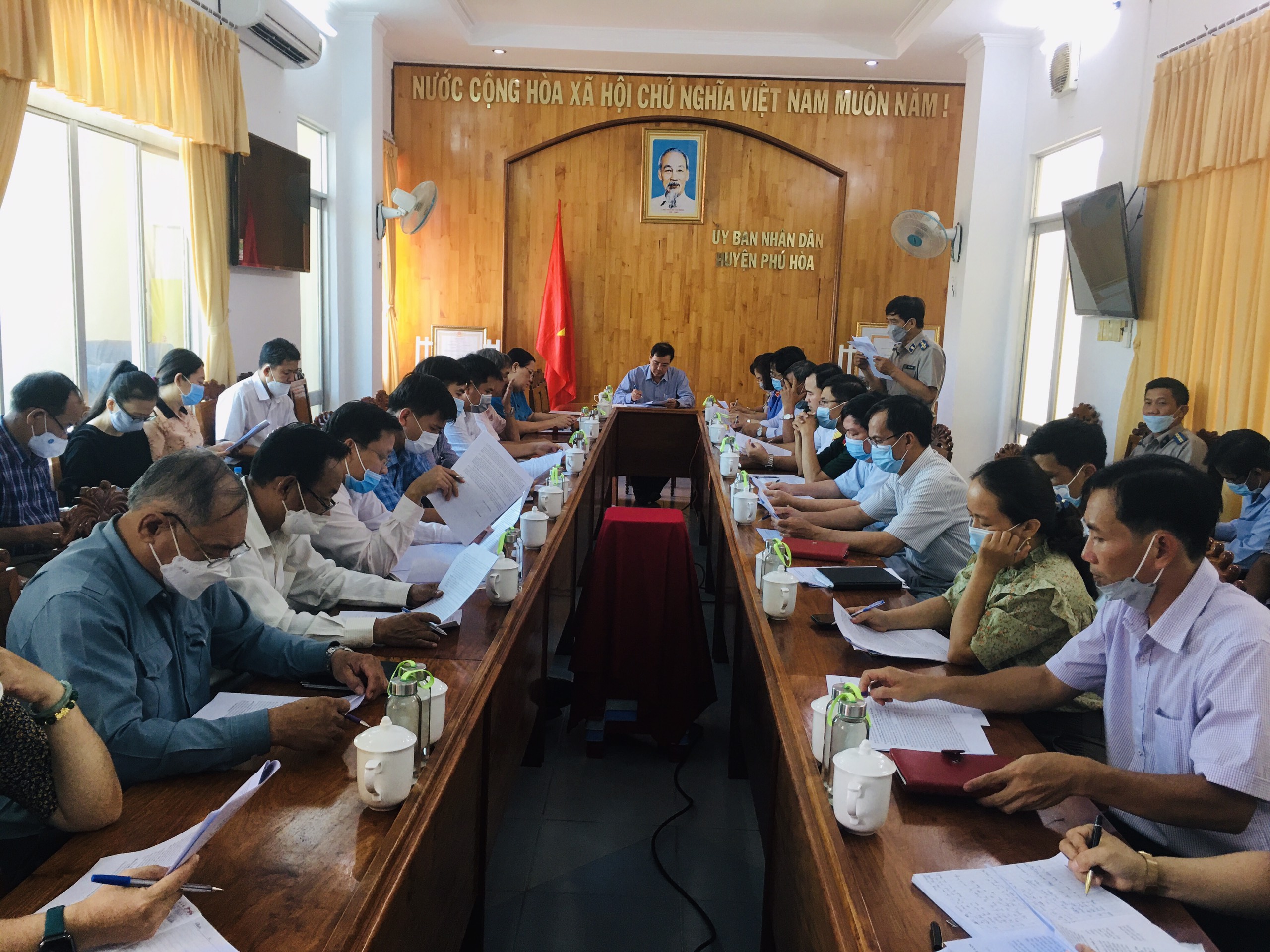 Phú Hòa, tổ chức Hội nghị sơ kết 6 tháng đầu năm 2022  Hoạt động Ban chỉ đạo Thi hành án dân sự