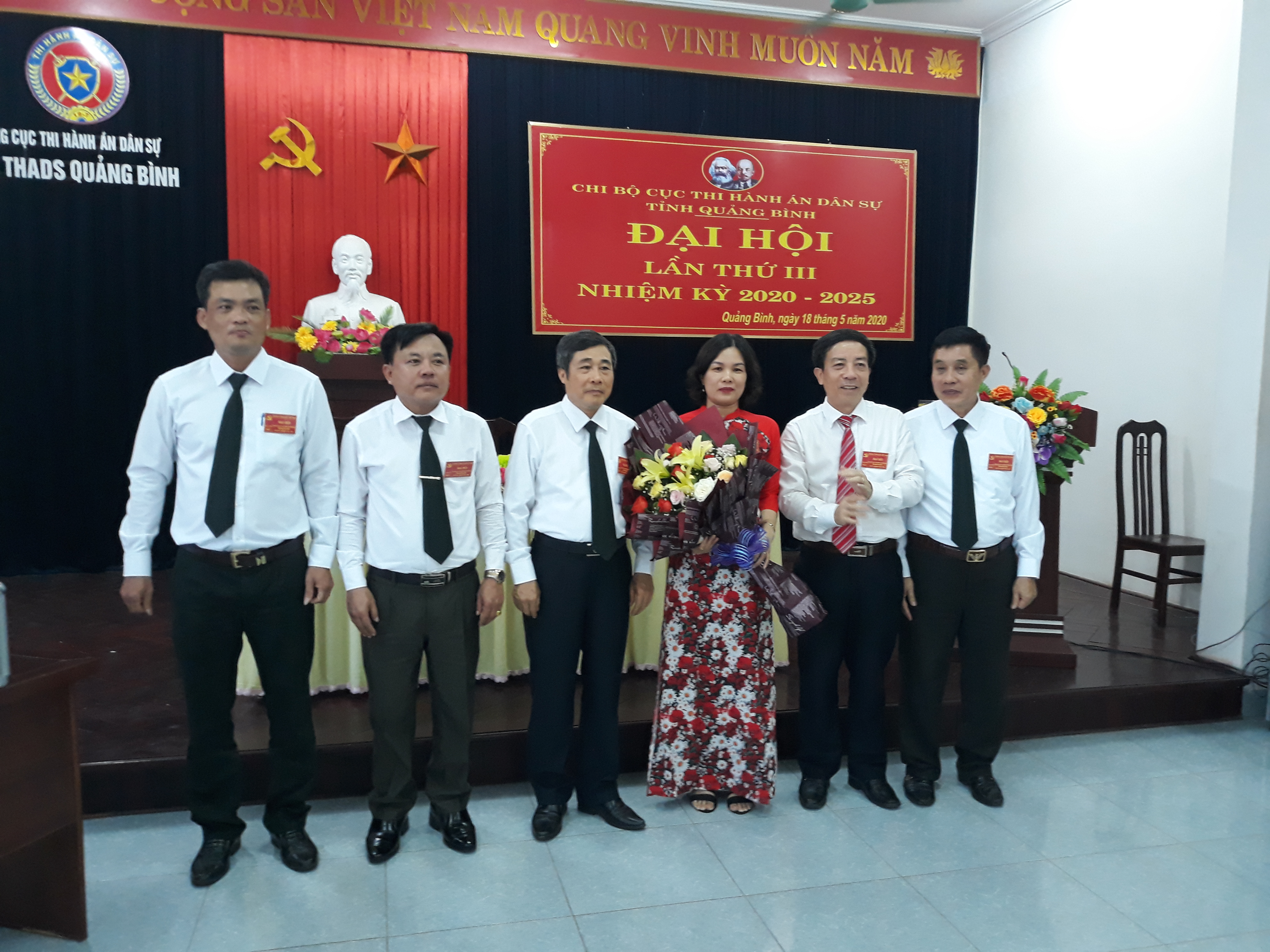Cục Thi hành án dân sự tỉnh Quảng Bình tổ chức Đại hội Chi bộ lần thứ III, nhiệm kỳ 2020-2025