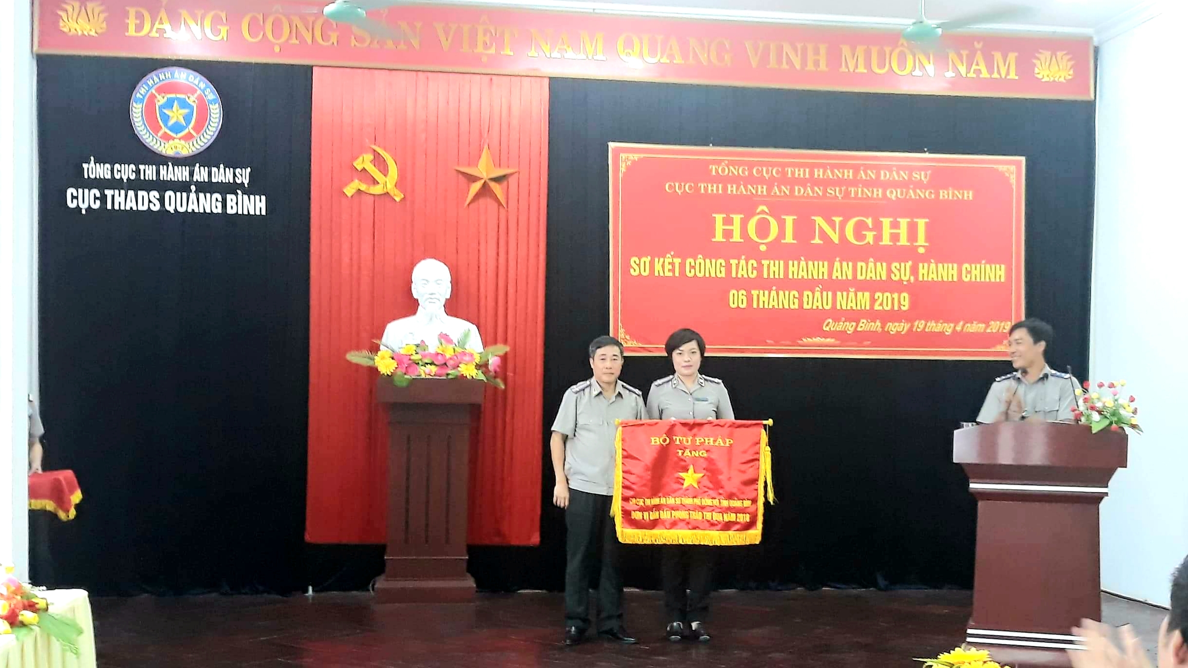 Cục Thi hành án dân sự tỉnh Quảng Bình tổ chức Hội nghị sơ kết công tác Thi hành án dân sự, hành chính 6 tháng đầu năm 2019