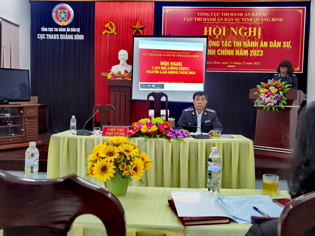 Cục THADS tỉnh Quảng Bình tổ chức Hội nghị cán bộ, công chức năm 2023