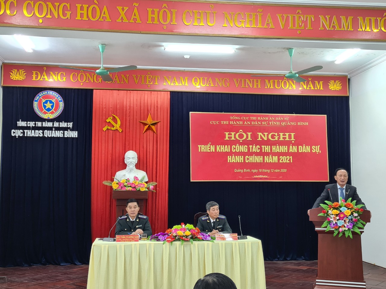 Cục THADS Quảng Bình vinh dự nhận  Cờ Thi đua của Chính phủ