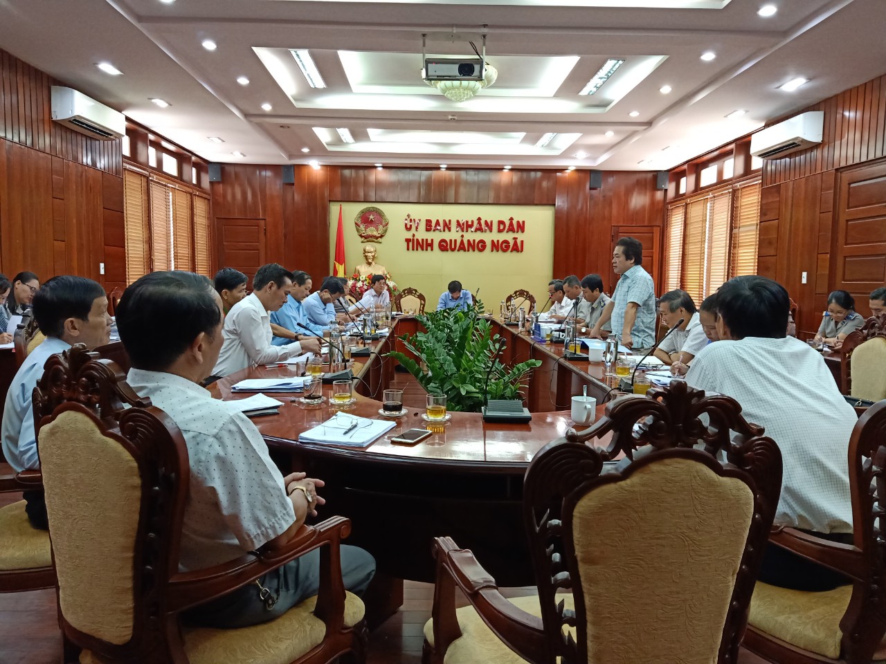 Ban Chỉ đạo Thi hành án dân sự tỉnh Quảng Ngãi tổ chức họp để giải quyết một số vụ việc Thi hành án dân sự khó khăn phức tạp