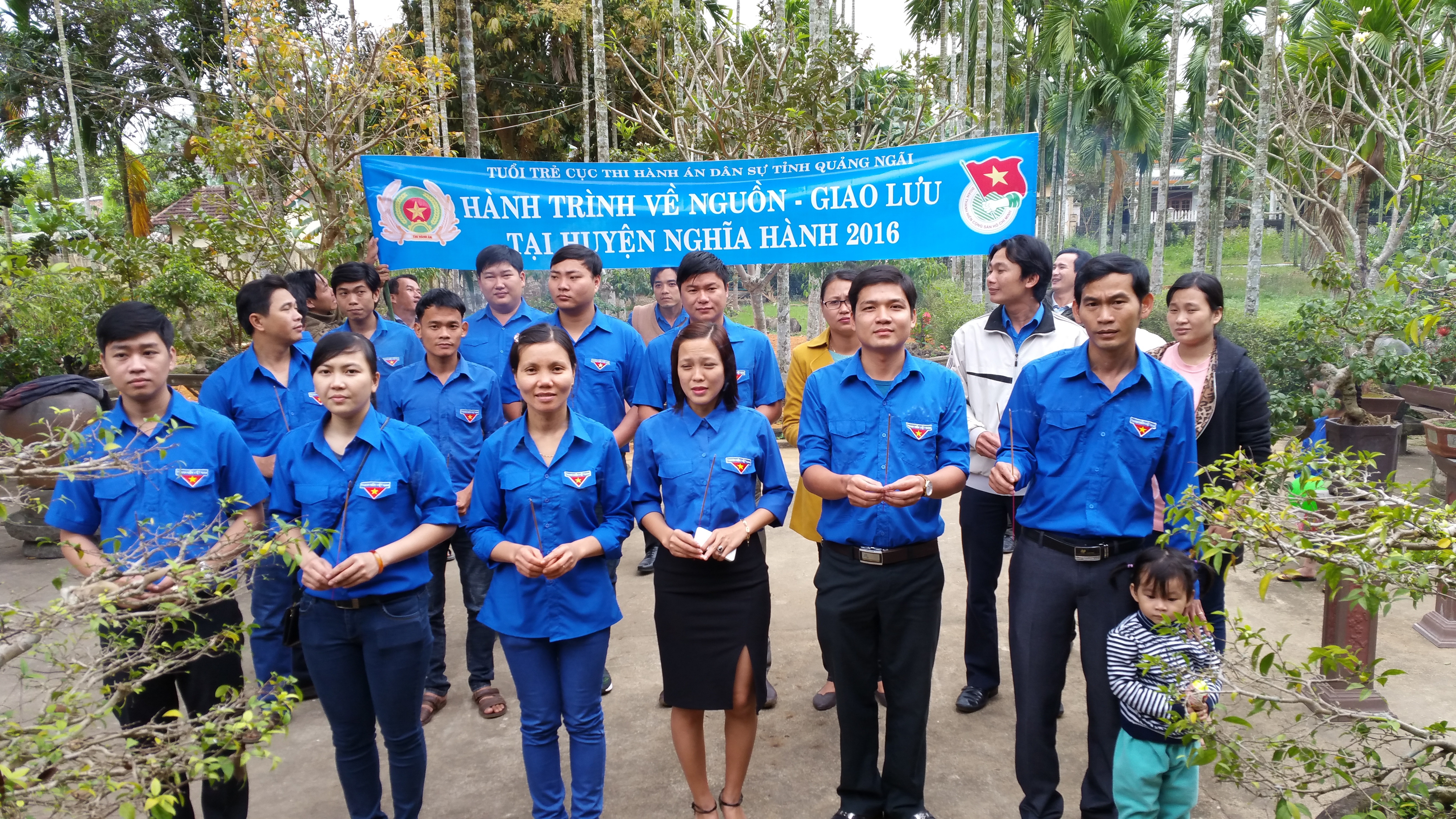Tuổi trẻ Cục Thi hành án dân sự tỉnh Quảng Ngãi tổ chức hoạt động Về nguồn tháng thanh niên