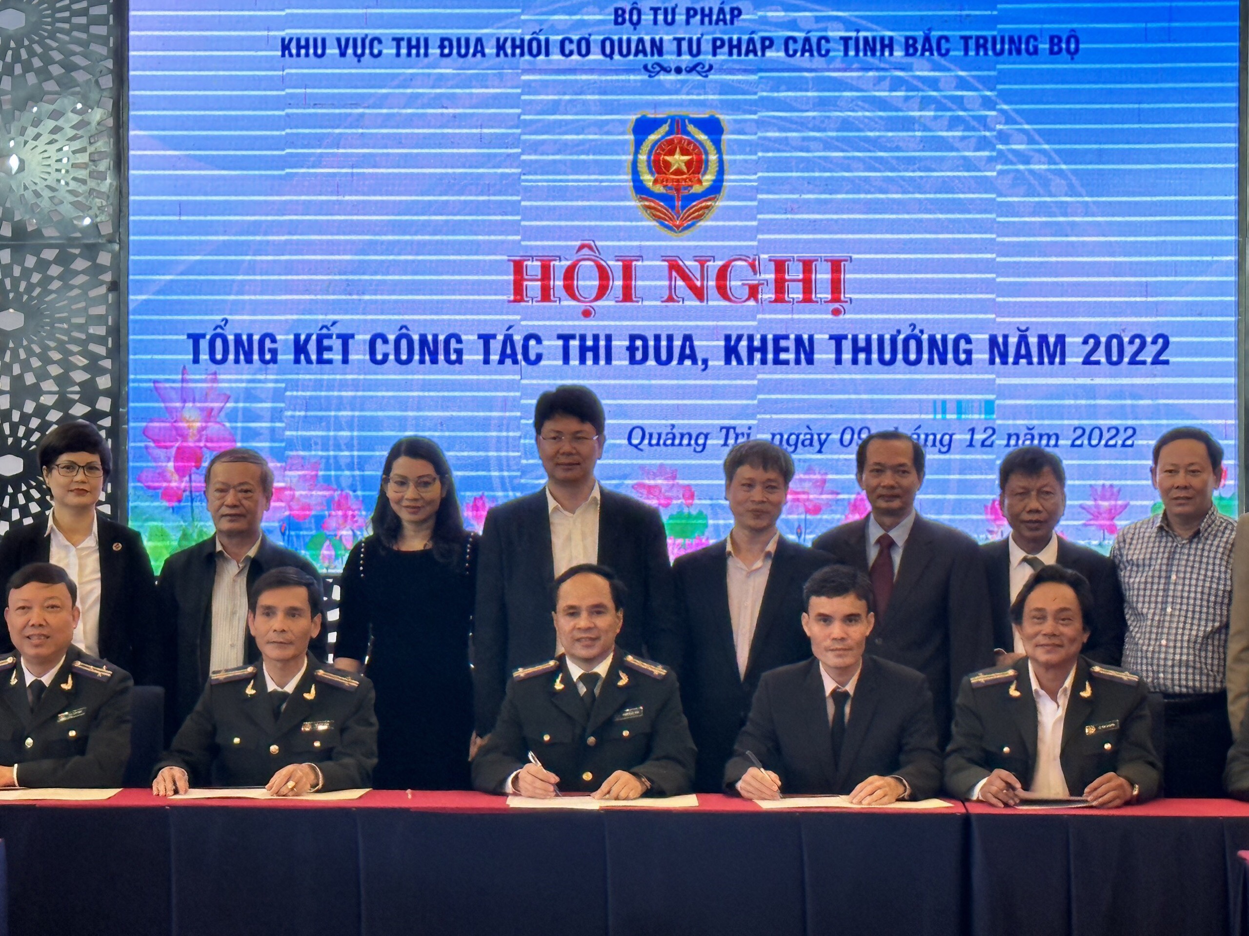 Cục THADS tỉnh Quảng Ngãi tiếp nhận nhiệm vụ Phó trưởng Khu vực thi đua Khối cơ quan Tư pháp các tỉnh Bắc Trung Bộ năm 2023