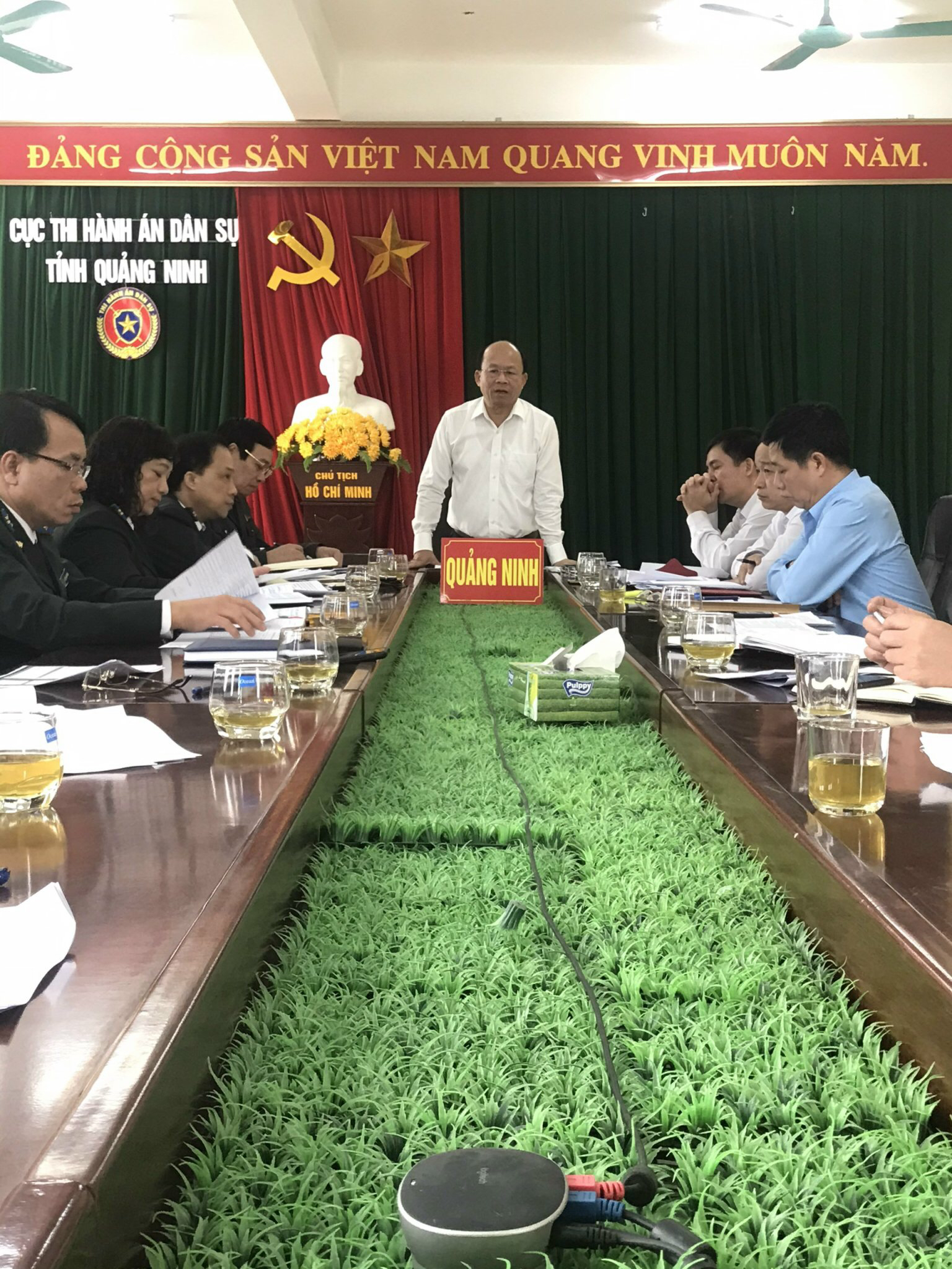 Ban Nội chính Tỉnh ủy Quảng Ninh khảo sát và làm việc tại Cục Thi hành án dân sự tỉnh