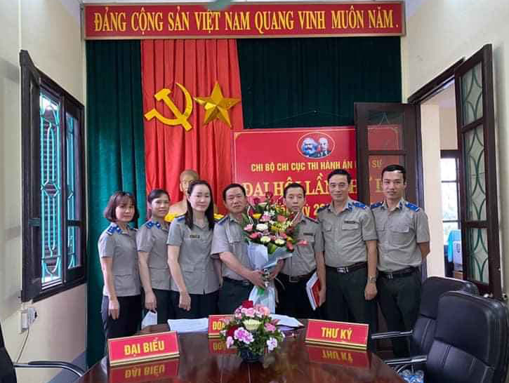 Đại hội Chi bộ Chi cục Thi hành án dân sự huyện Hải Hà, lần thứ III (nhiệm kỳ 2020-2025)