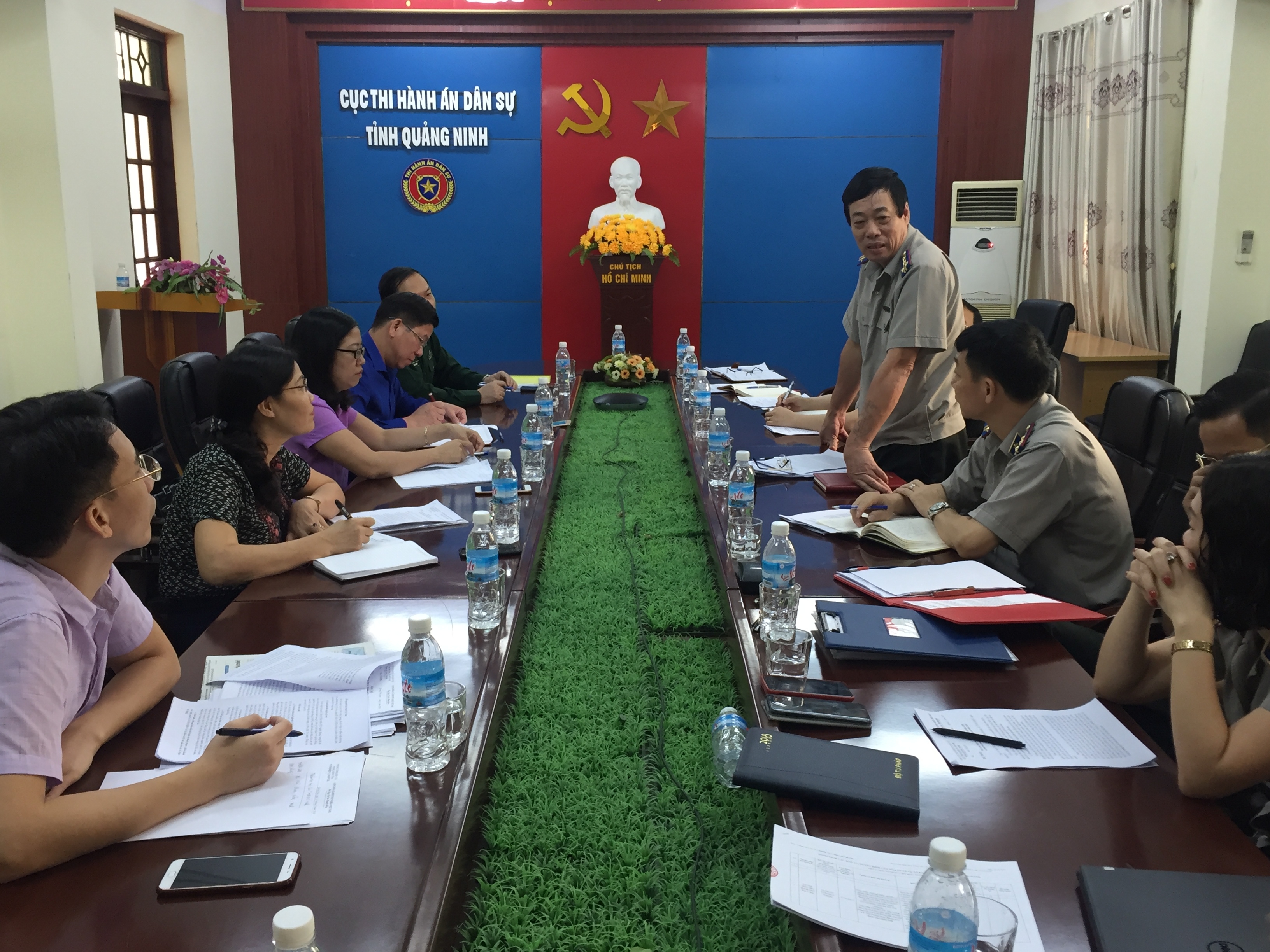 Đoàn công tác Ban Pháp chế Hội đồng nhân dân Tỉnh làm việc với Cục thi hành án dân sự tỉnh Quảng Ninh