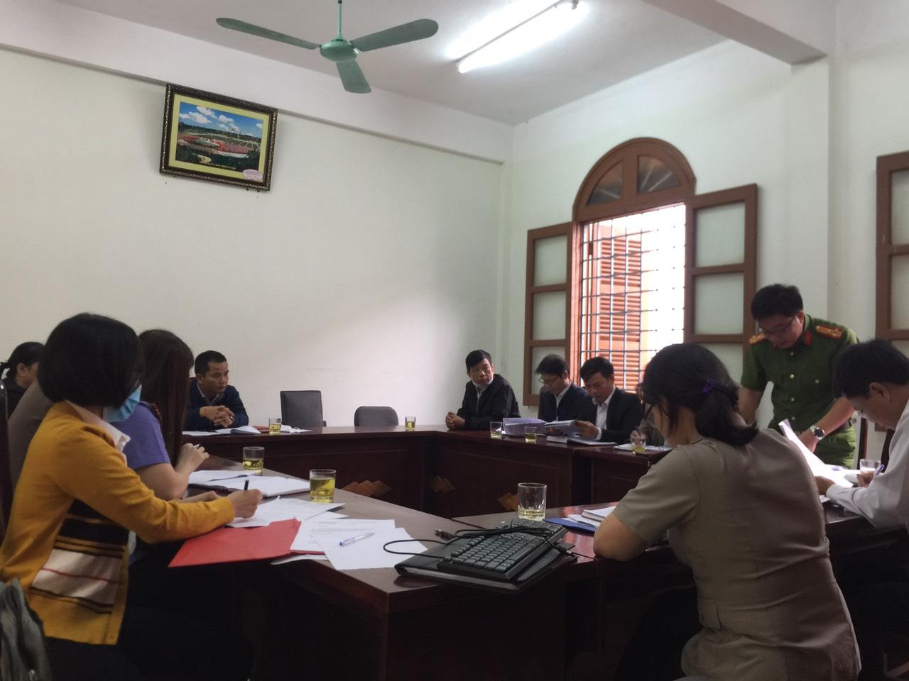 Chi cục Thi hành án dân sự thị xã Quảng Trị tổ chức họp lấy ý kiến tham gia góp ý vào dự thảo kế hoạch cưỡng chế