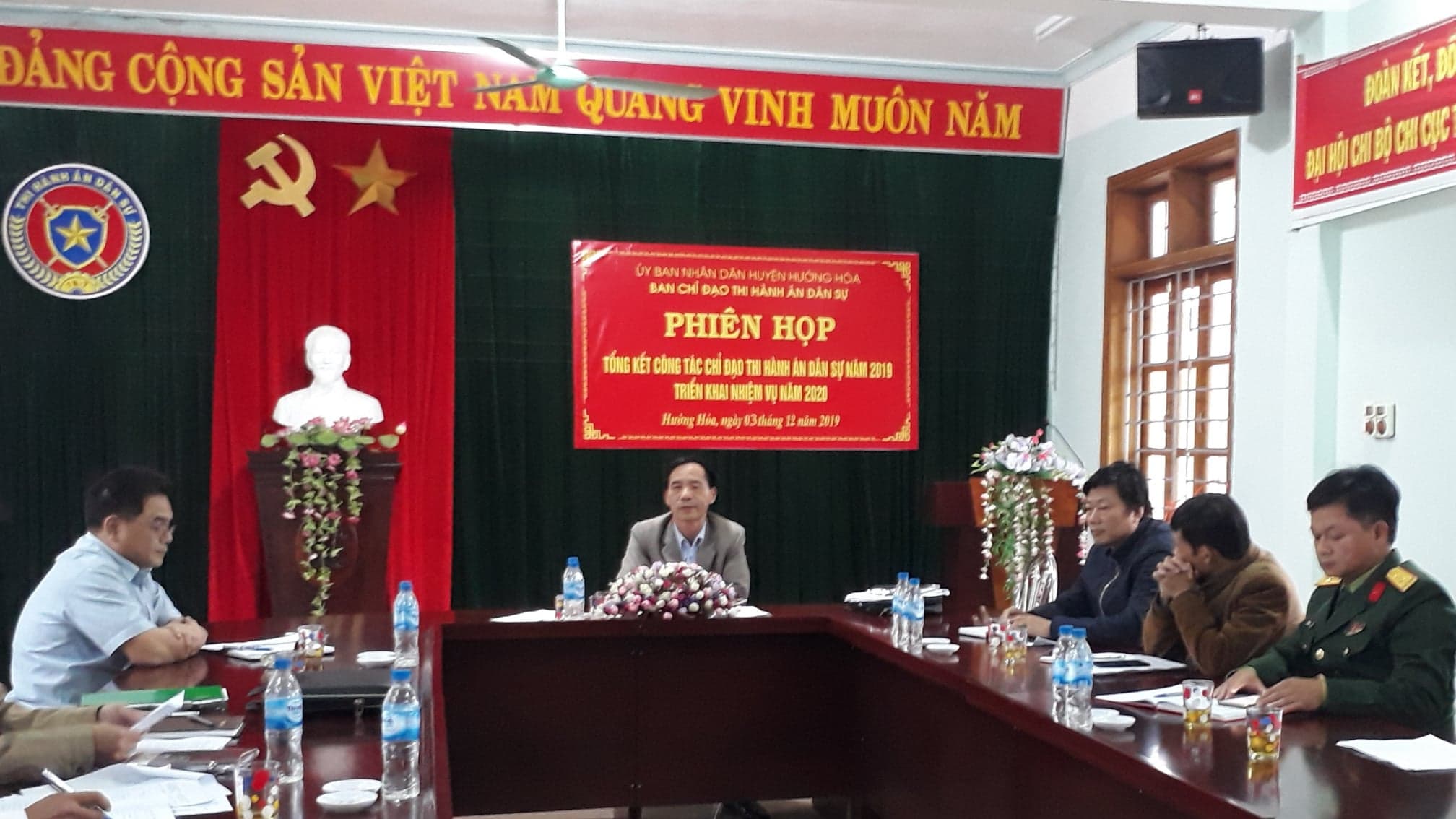 Ban Chỉ đạo THADS huyện Hướng Hóa tổng kết công tác chỉ đạo năm 2019 - Triển khai nhiệm vụ 2020
