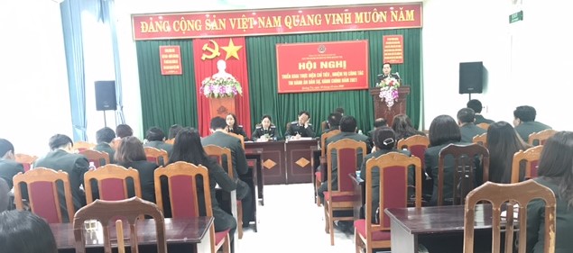 Cục Thi hành án dân sự tỉnh Quảng Trị tổ chức Hội nghị triển khai thực hiện chỉ tiêu, nhiệm vụ công tác năm 2021