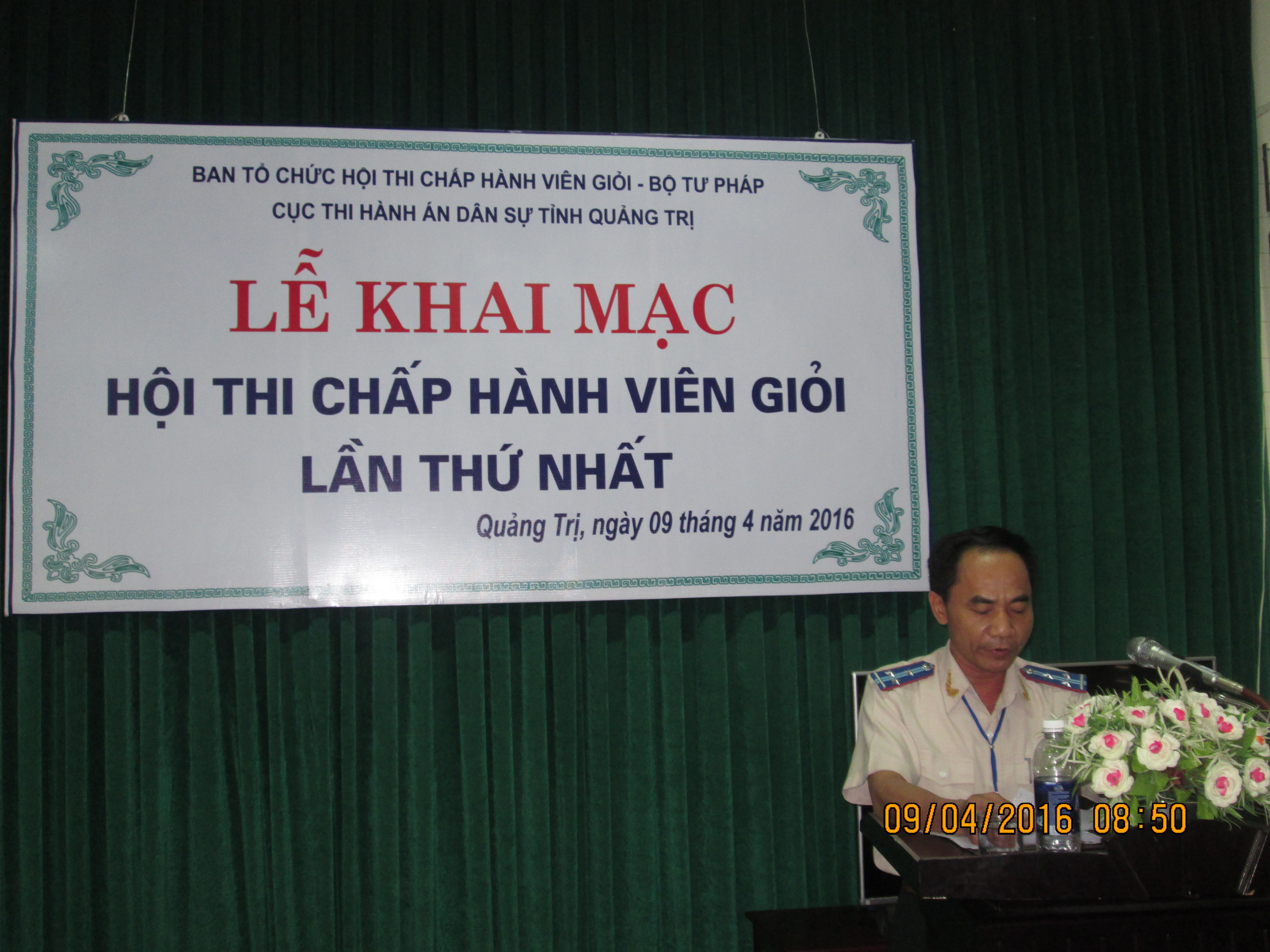 Cục Thi hành án án dân sự tỉnh Quảng Trị tổ chức Hội thi Chấp hành viên giỏi lần thứ nhất