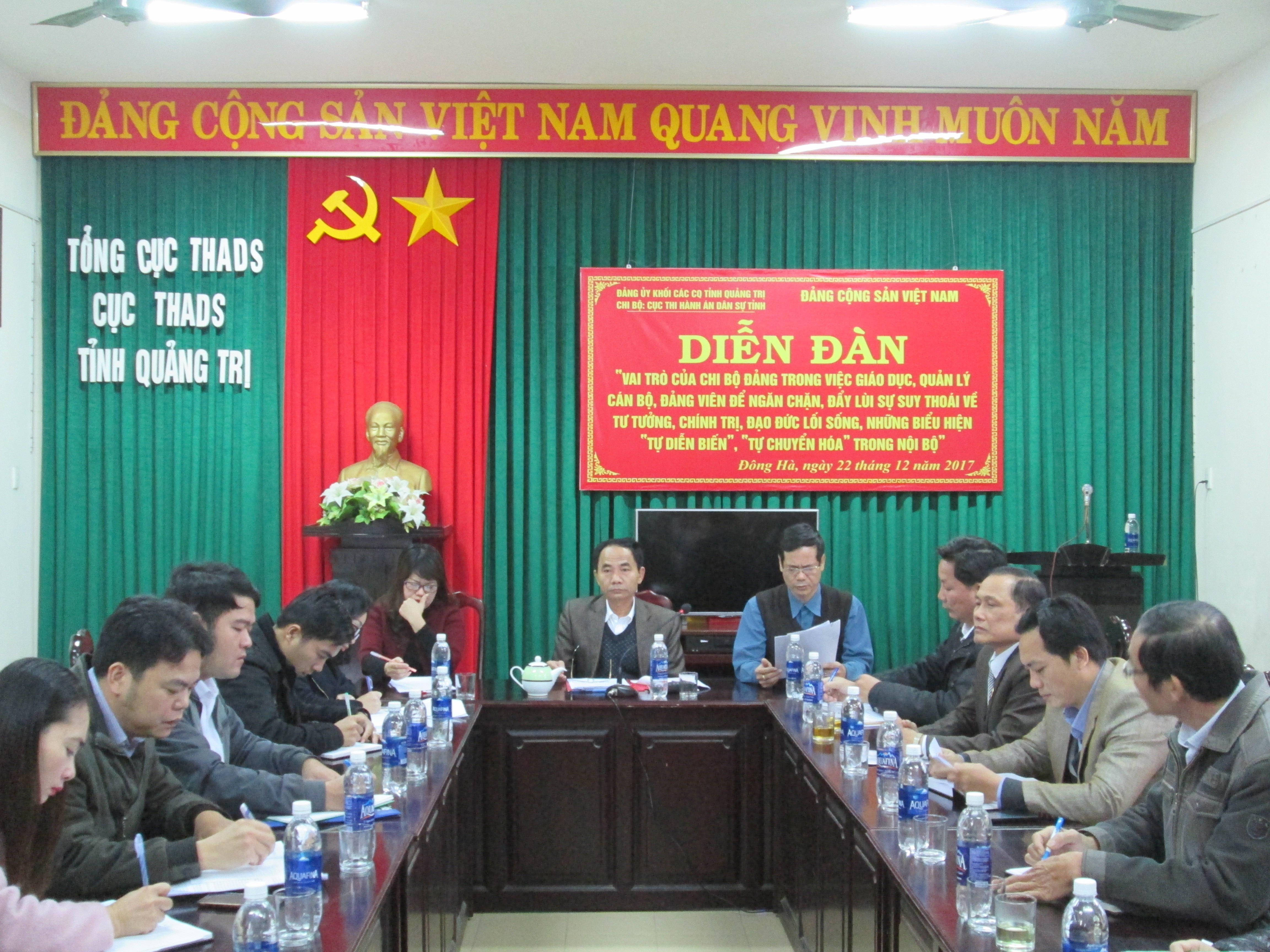 Diễn đàn sinh hoạt chi bộ theo Kế hoạch 47/KH-TU của Tỉnh ủy Quảng Trị