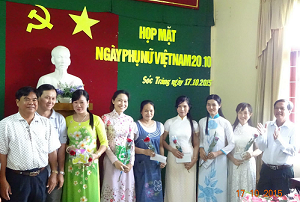 Cục Thi hành án dân sự tổ chức kỷ niệm 85 năm Ngày thành lập Hội Liên hiệp Phụ nữ Việt Nam (20/10/1930 - 20/10/2015)