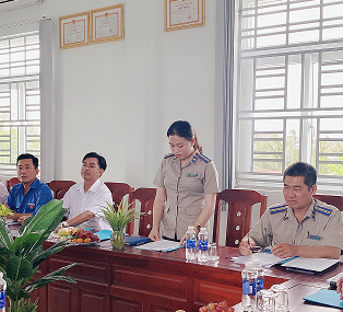 Chi cục Thi hành án dân sự huyện Trần Đề tổ chức Hội nghị tổng kết công tác THADS, hành chính năm 2022
