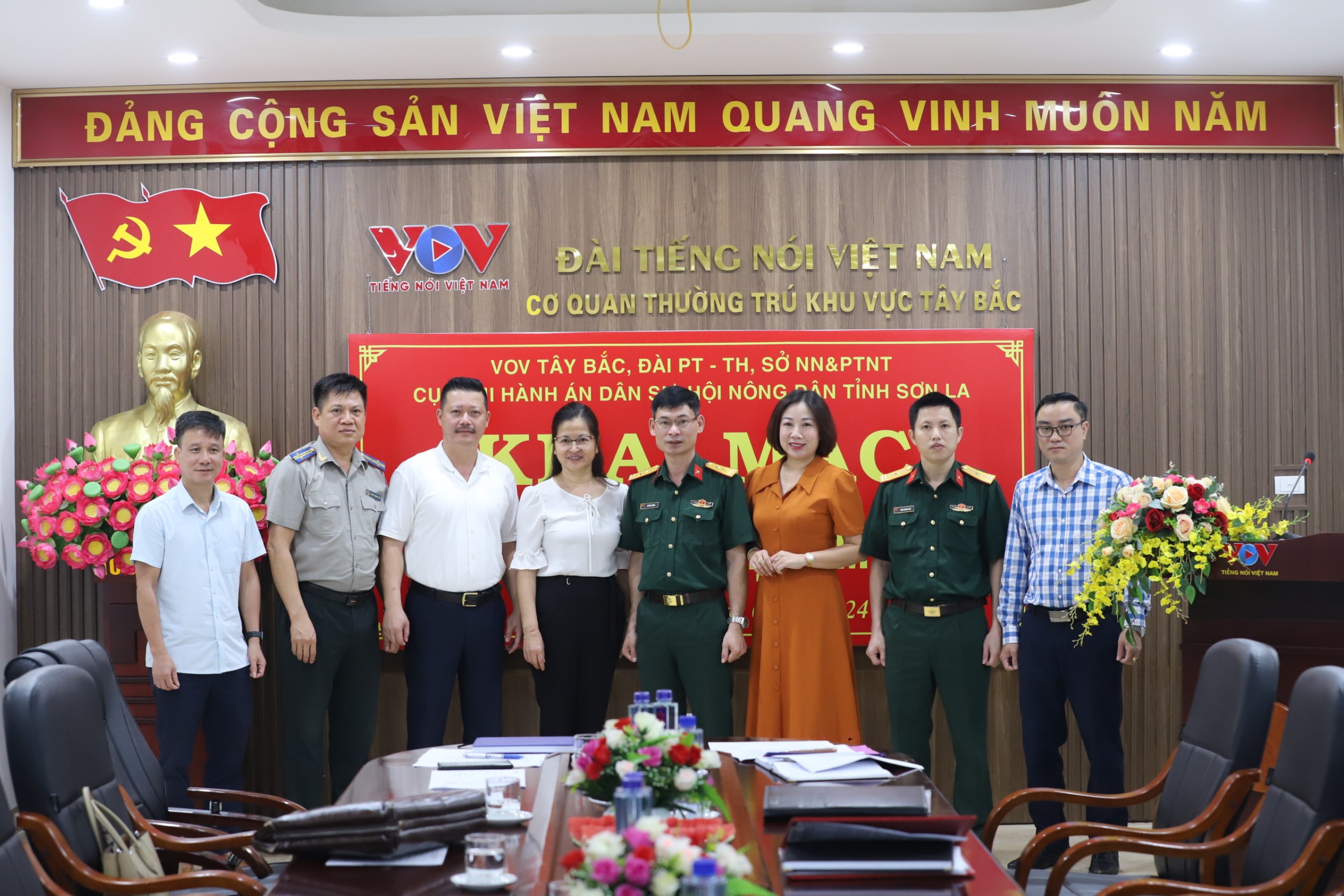 Tiểu đội Tự vệ Cục THADS tỉnh Sơn La phối hợp huấn luyện tự vệ năm 2024