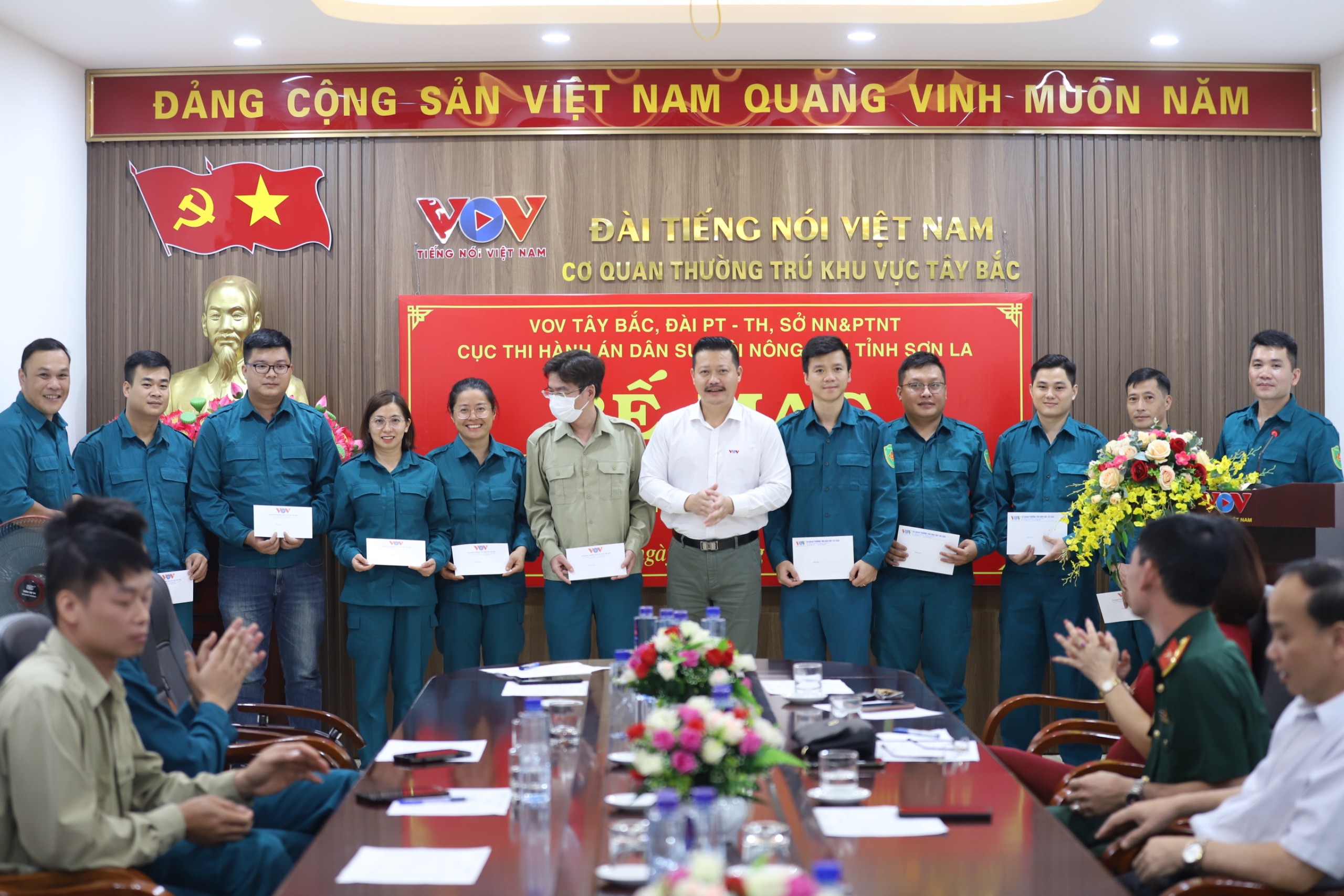 Tiểu đội Tự vệ Cục THADS tỉnh Sơn La phối hợp huấn luyện tự vệ năm 2024 7