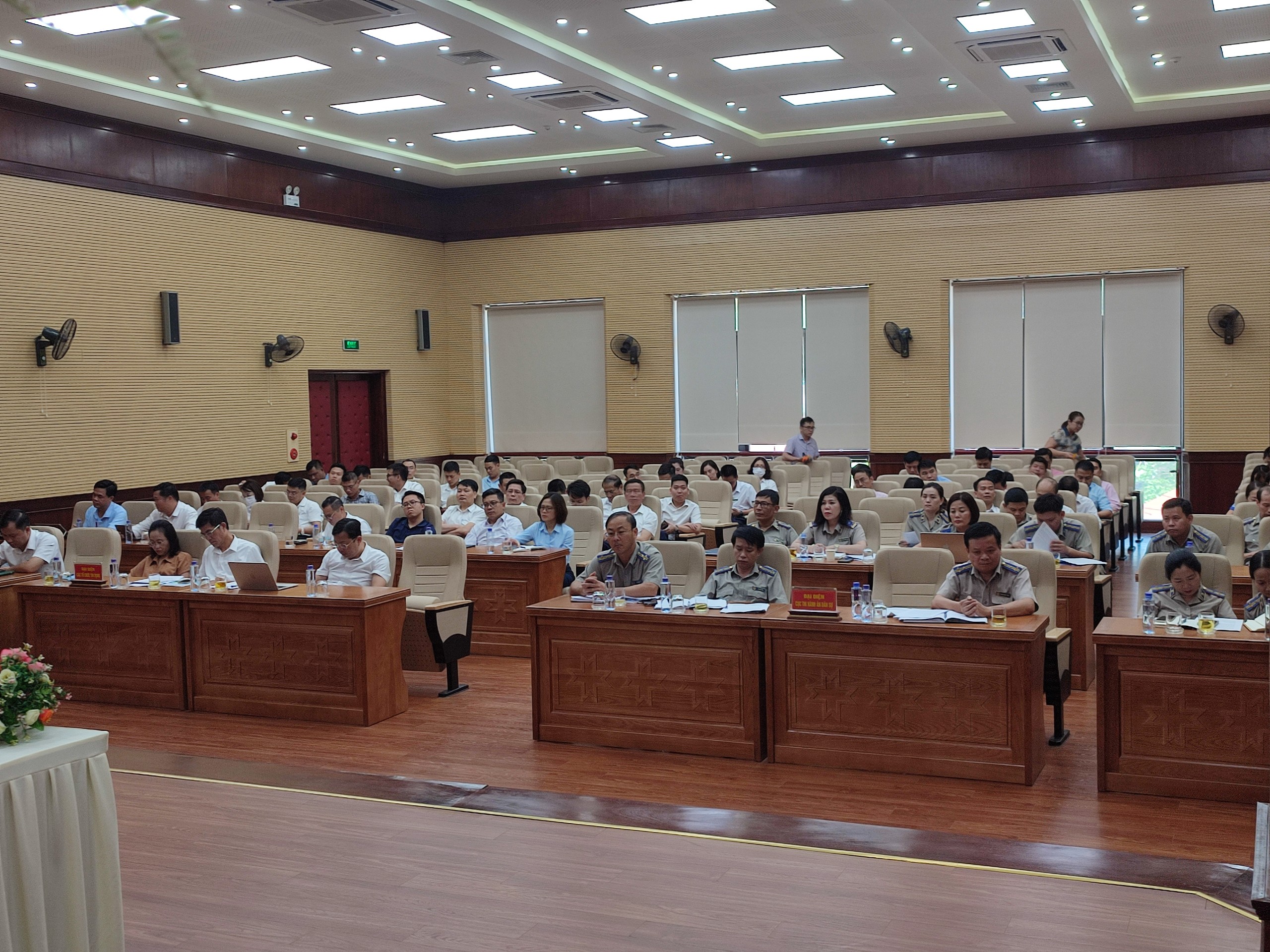 Cục THADS tỉnh phối hợp với NHNN Chi nhánh tỉnh Sơn La tổ chức hội nghị sơ kết thực hiện quy chế phối hợp 5