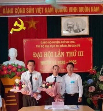 Đại hội Chi bộ Chi cục Thi hành án dân sự huyện Quỳnh Nhai lần thứ III, nhiệm kỳ 2020-2025