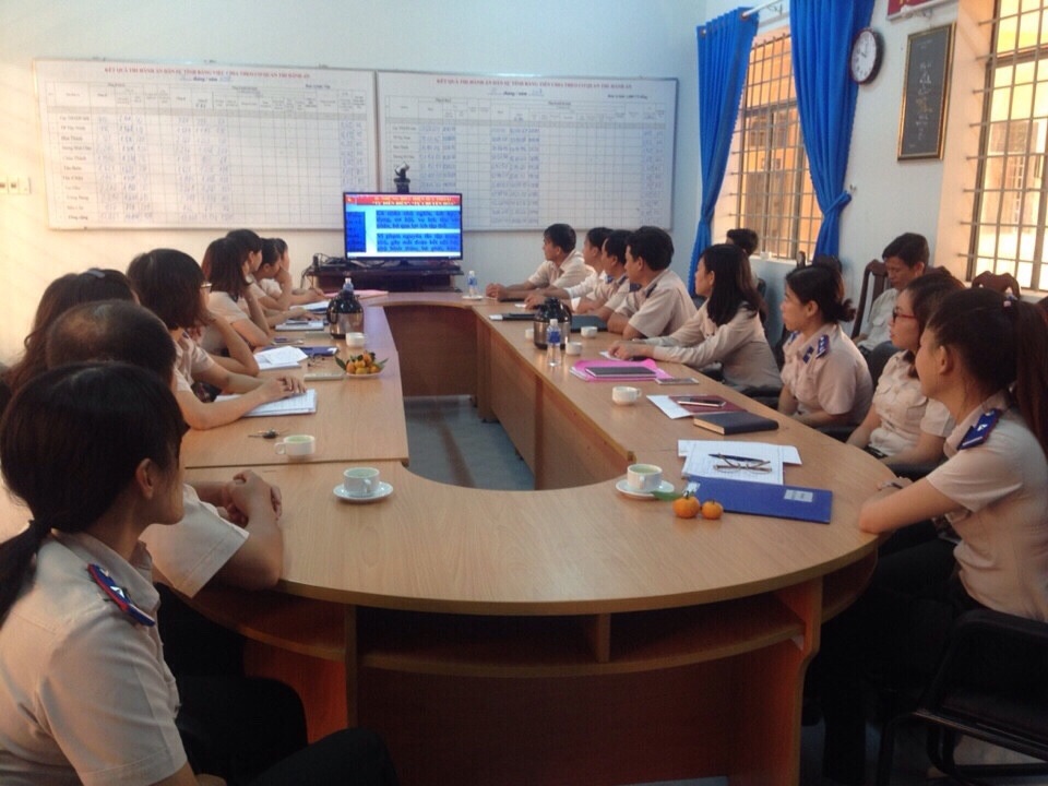 Chi bộ Cục Thi hành án dân sự tỉnh Tây Ninh triển khai học tập Nghị quyết Trung ương 4 (khóa XII) và tư tưởng, tấm gương đạo đức Hồ Chí Minh