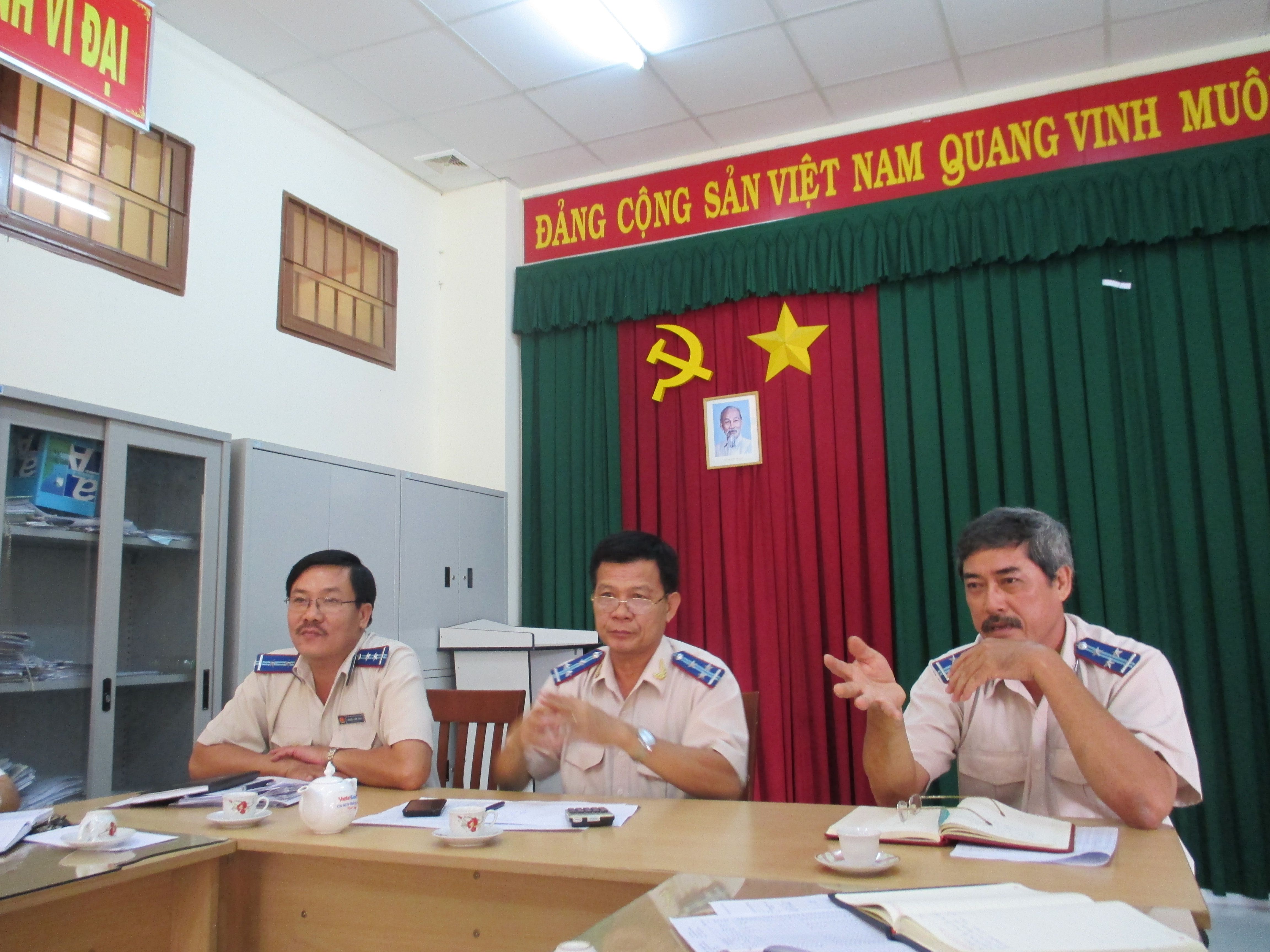 Lãnh đạo Cục Thi hành án dân sự tỉnh Tây Ninh làm việc và chúc Tết các Chi cục Thi hành án dân sự huyện, thành phố