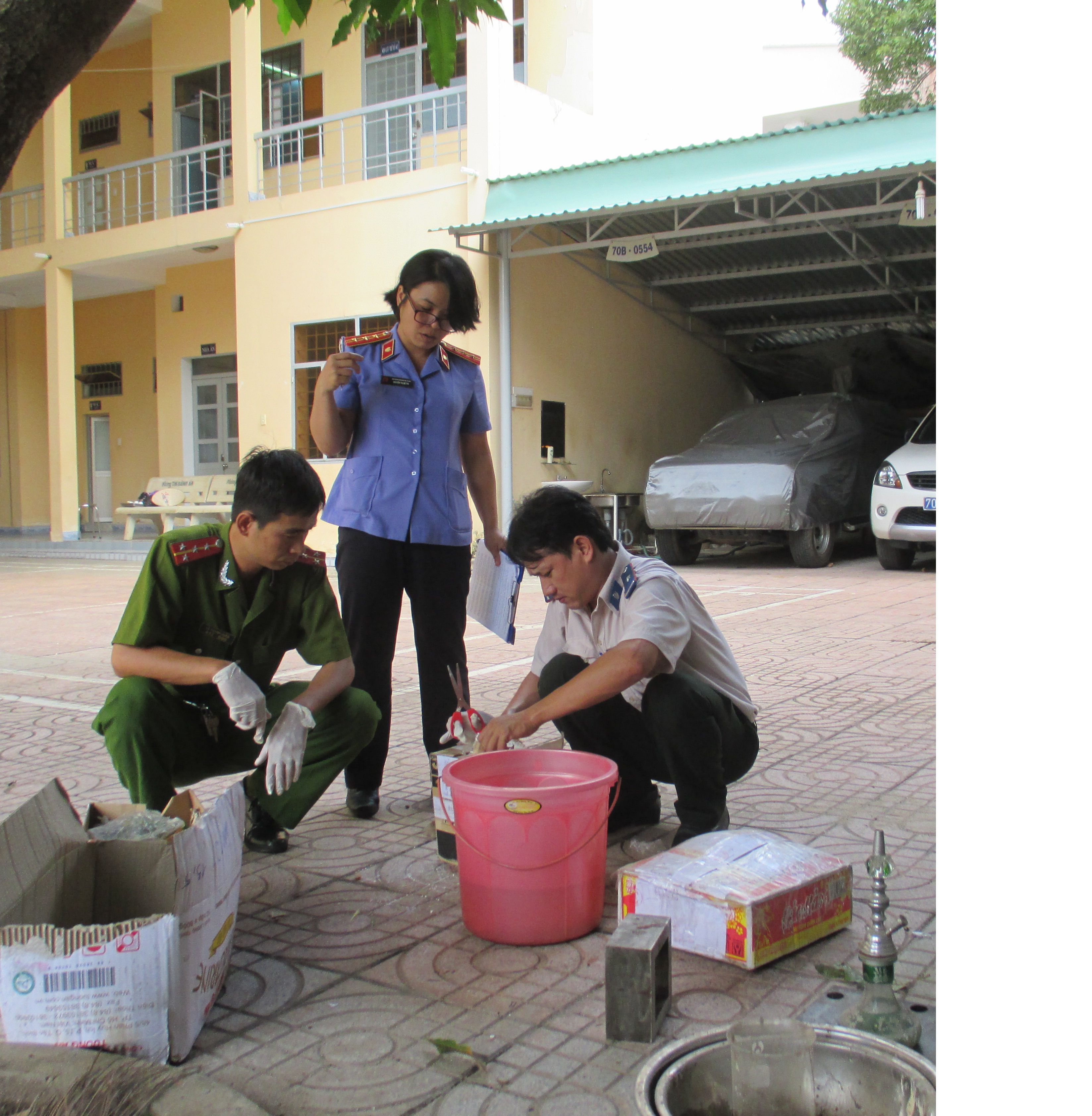 Cục Thi hành án dân sự tỉnh Tây Ninh tổ chức tiêu hủy tang vật