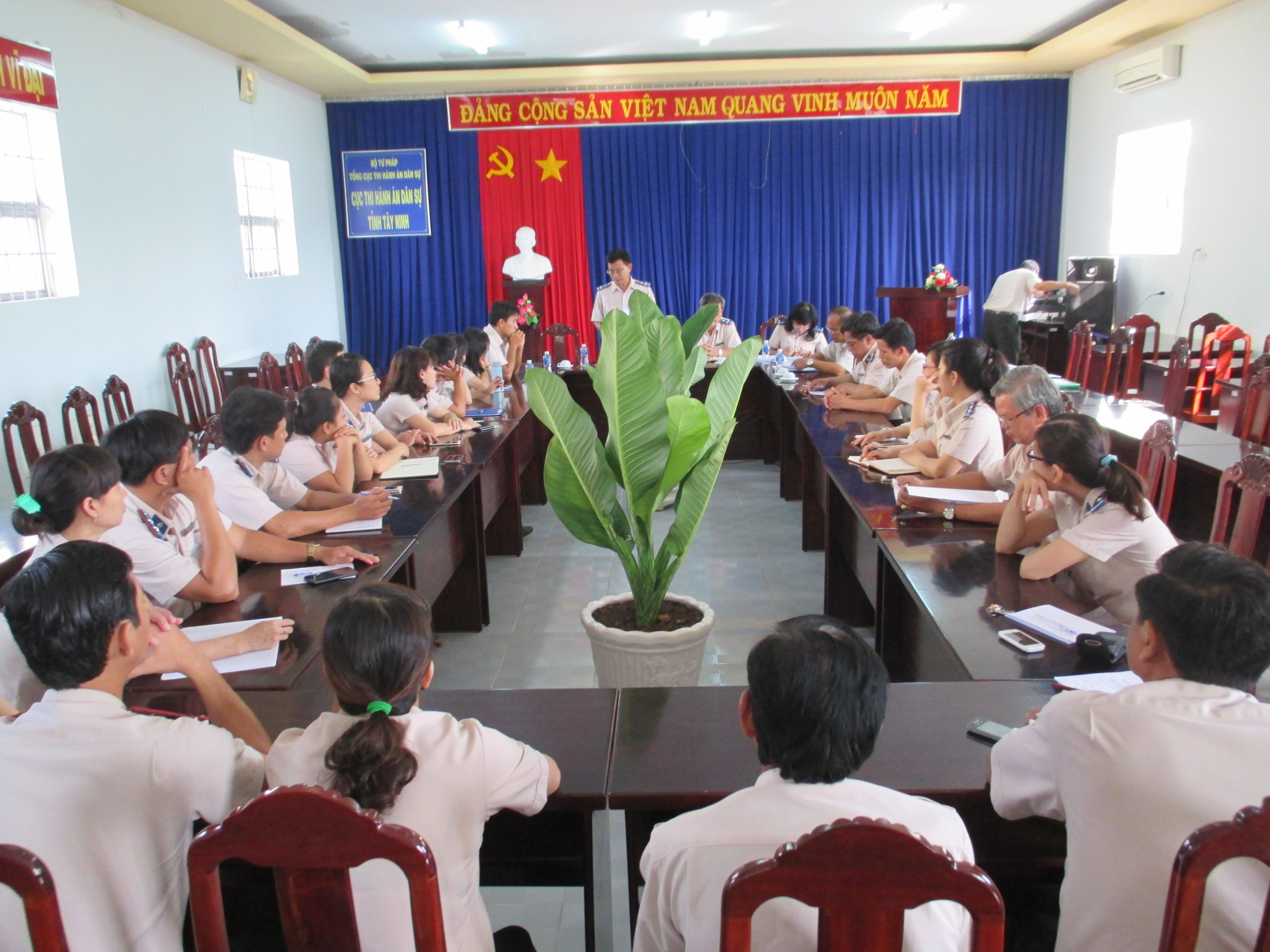 Cục Thi hành án dân sự tỉnh Tây Ninh tổ chức thực hiện công tác quy hoạch cán bộ lãnh đạo Cục giai đoạn 2015-2020 (2016) và giai đoạn 2020 - 2025
