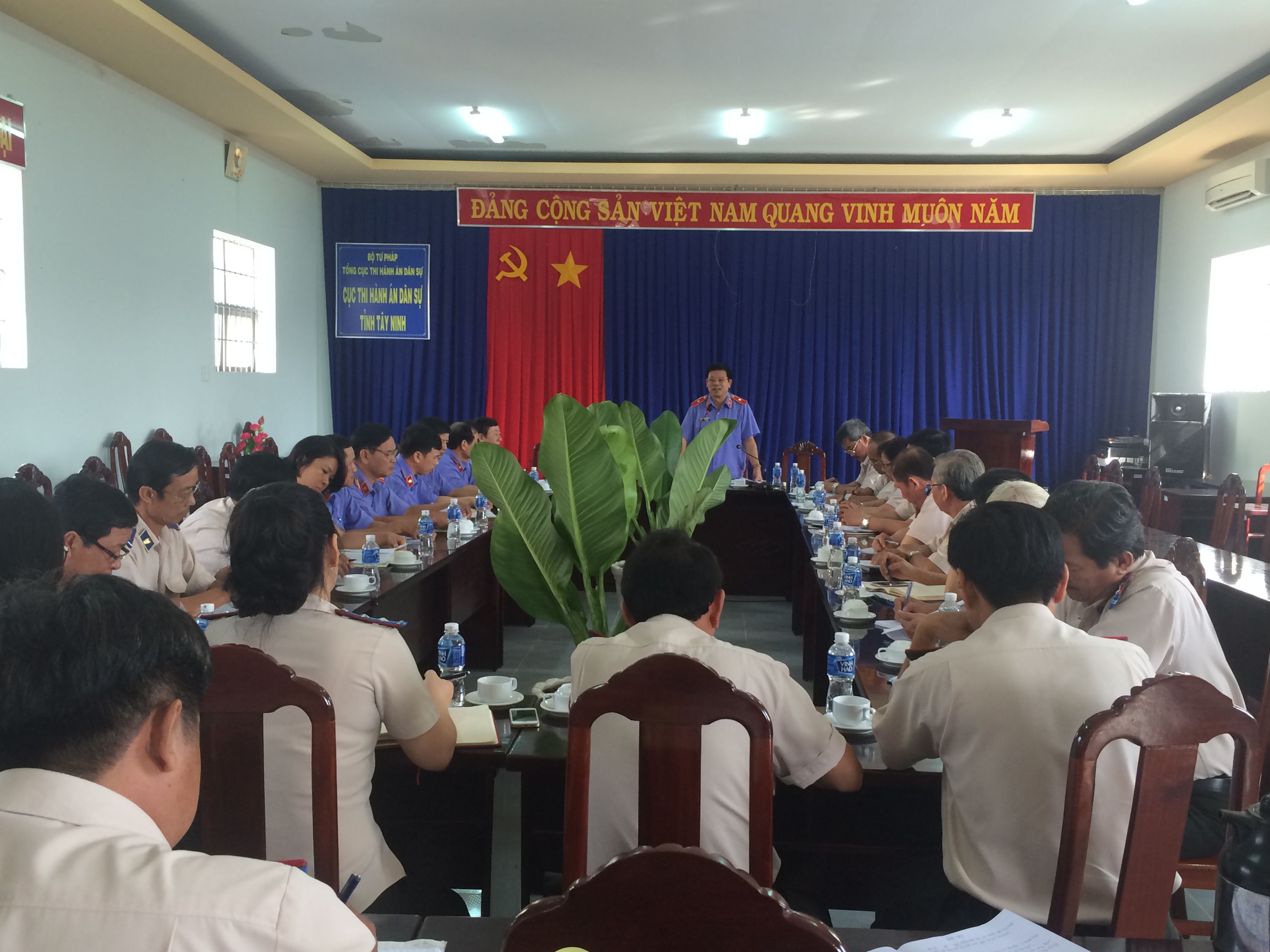 Kiểm sát trực tiếp tại Cục thi hành án dân sự tỉnh Tây Ninh