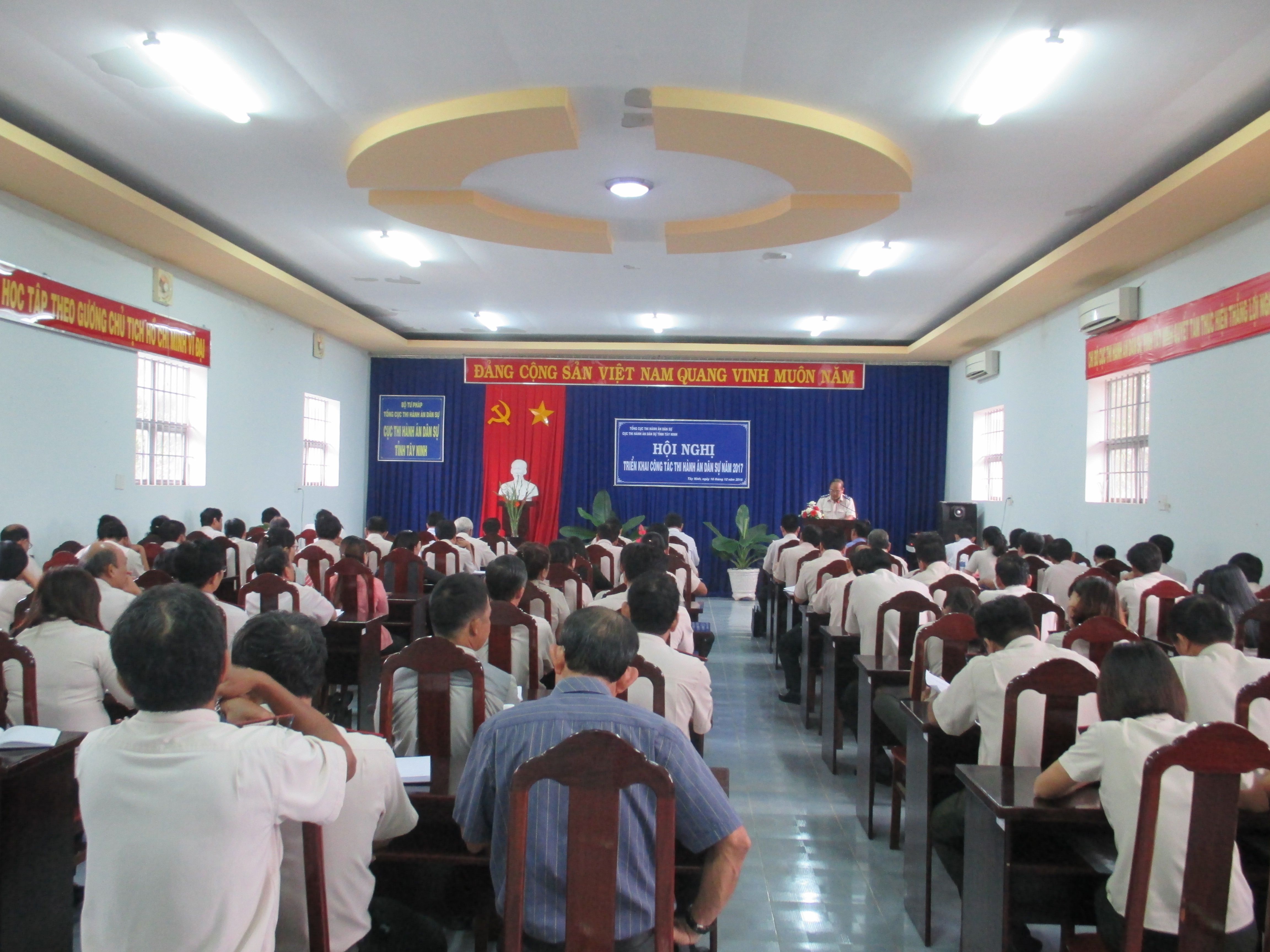 Cục Thi hành án dân sự tỉnh Tây Ninh triển khai công tác Thi hành án dân sự năm 2017