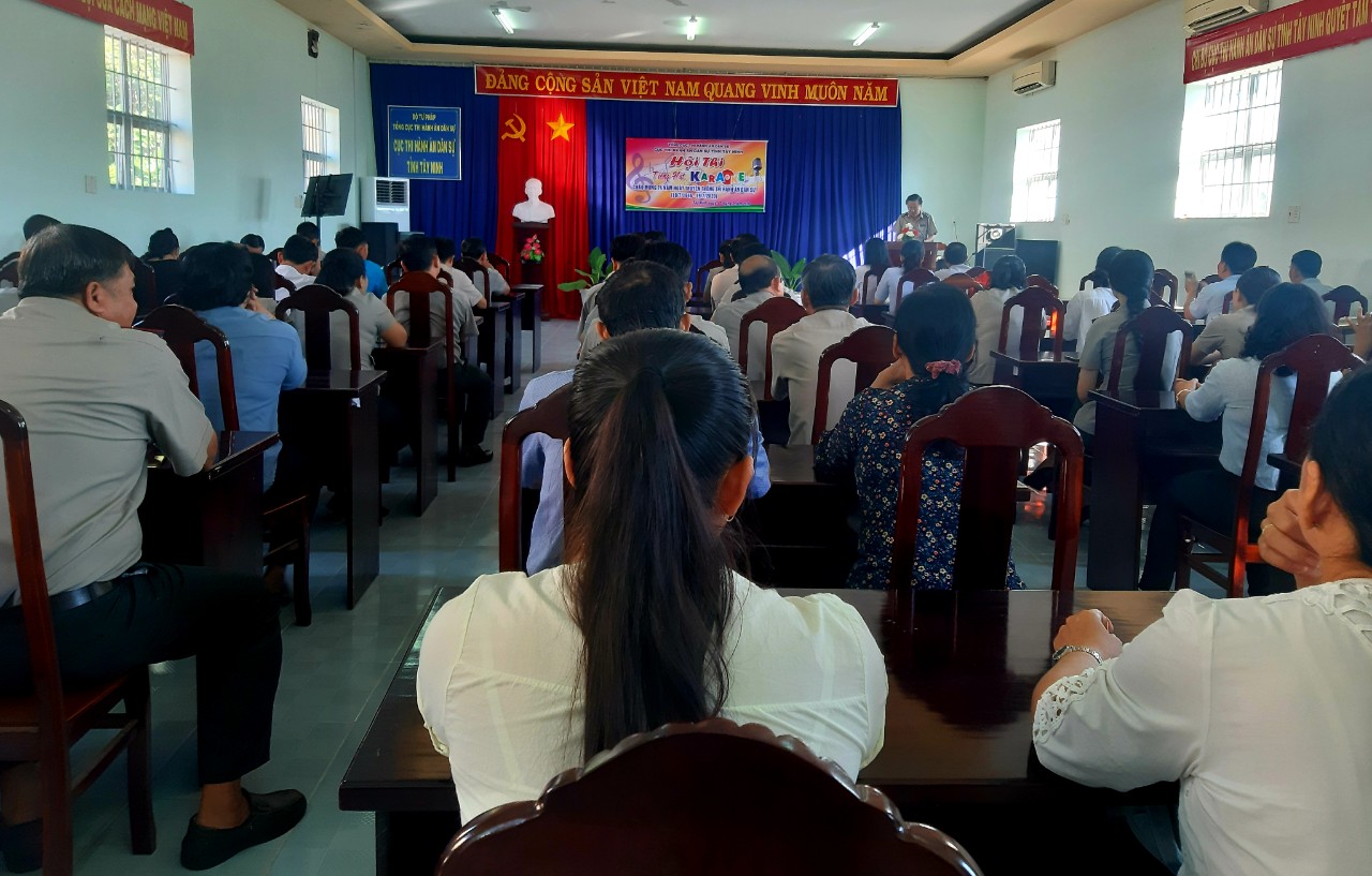 Cục Thi hành án dân sự tỉnh Tây Ninh tổ chức các hoạt động chào mừng kỷ niệm 74 năm ngày truyền thống Thi hành án dân sự