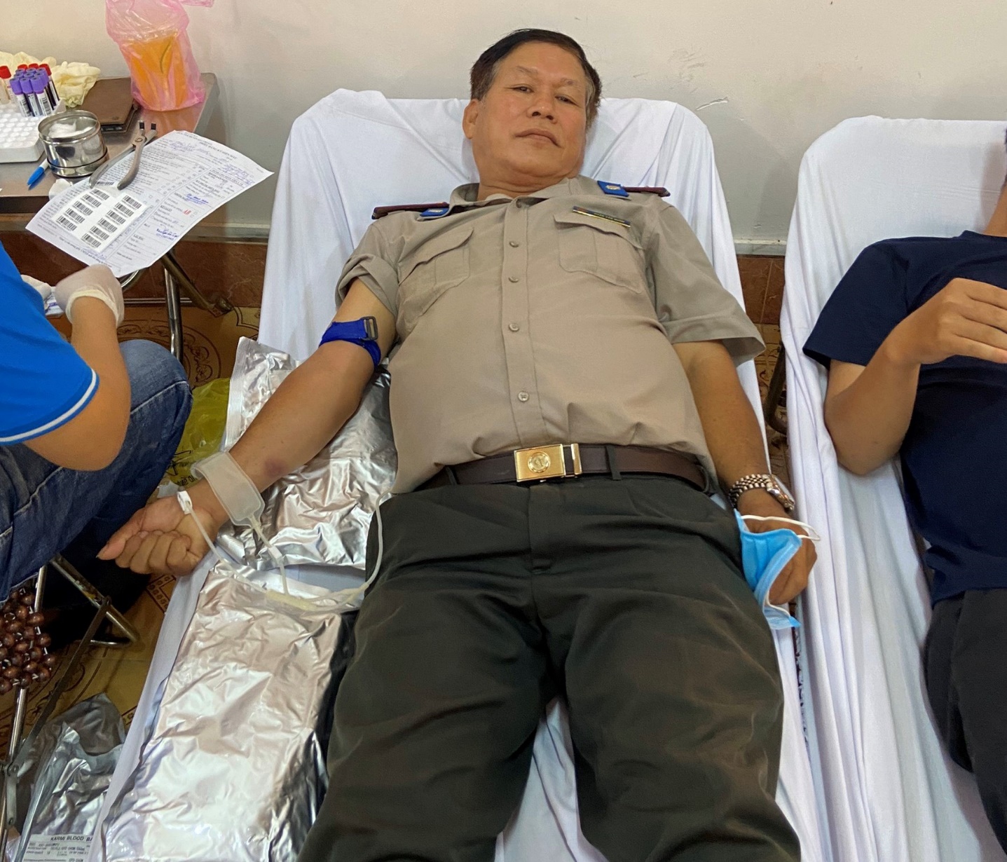 Công đoàn Chi cục Thi hành án dân sự (THADS) huyện Dương Minh Châu tích cực tham gia hiến máu tình nguyện năm 2022