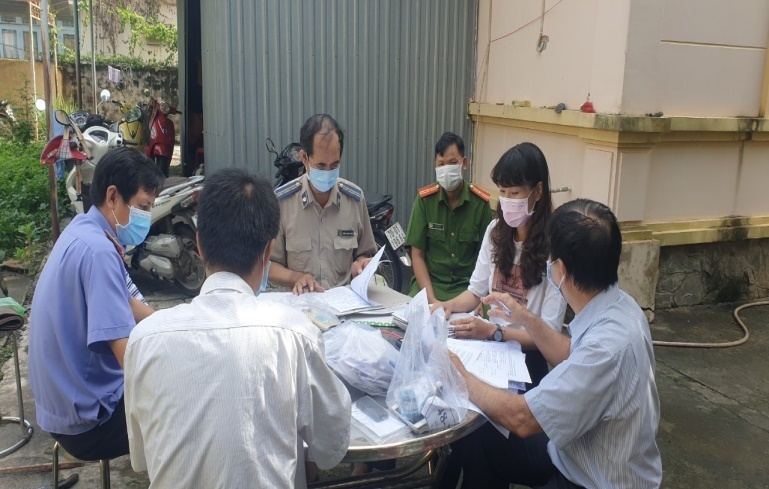 Chi cục Thi hành án dân sự huyện Châu Thành tổ chức tiêu hủy tang vật