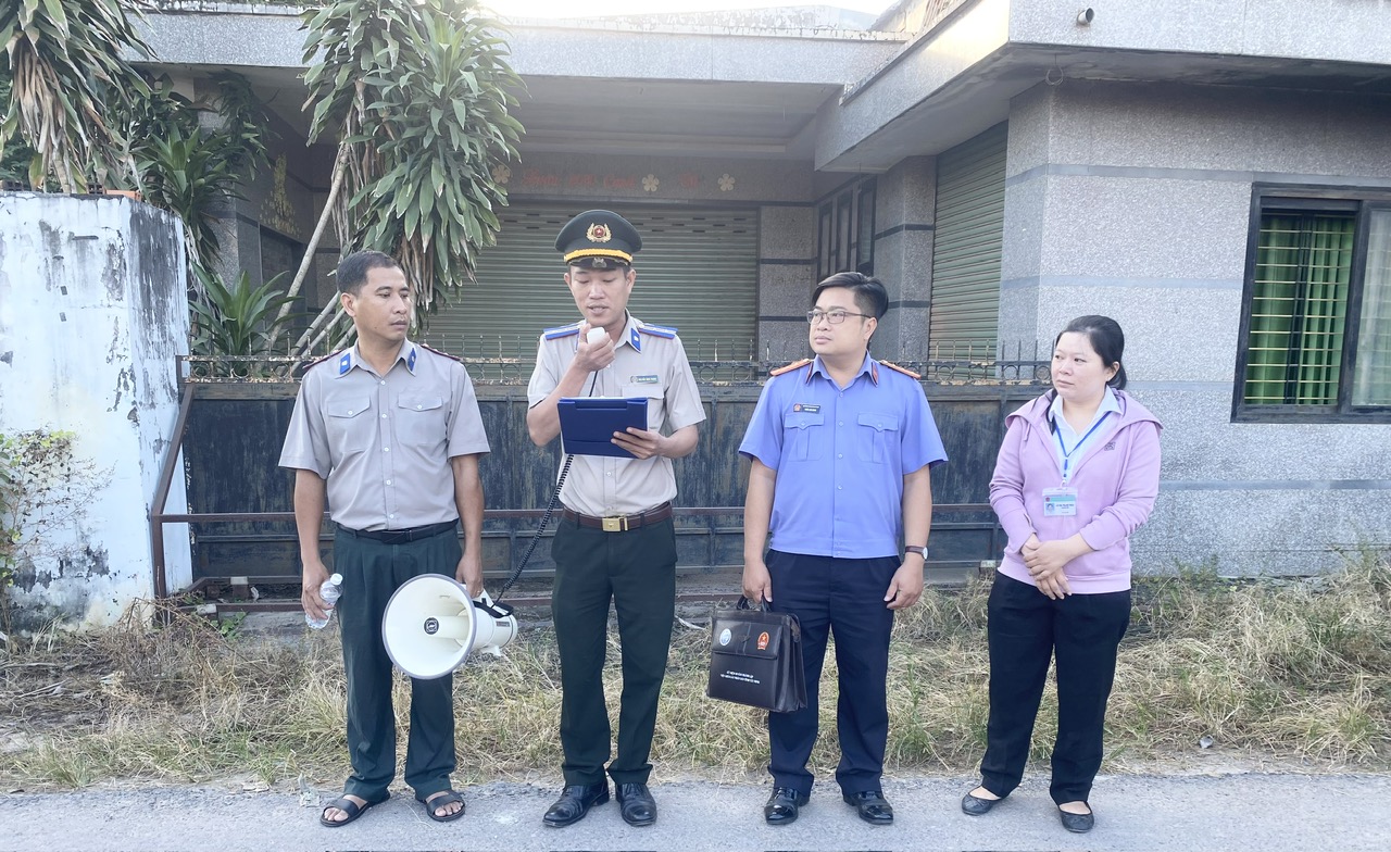 Cục Thi hành án dân sự tỉnh Tây Ninh tổ chức cưỡng chế chuyển giao quyền sử dụng đất tháng 12 năm 2023