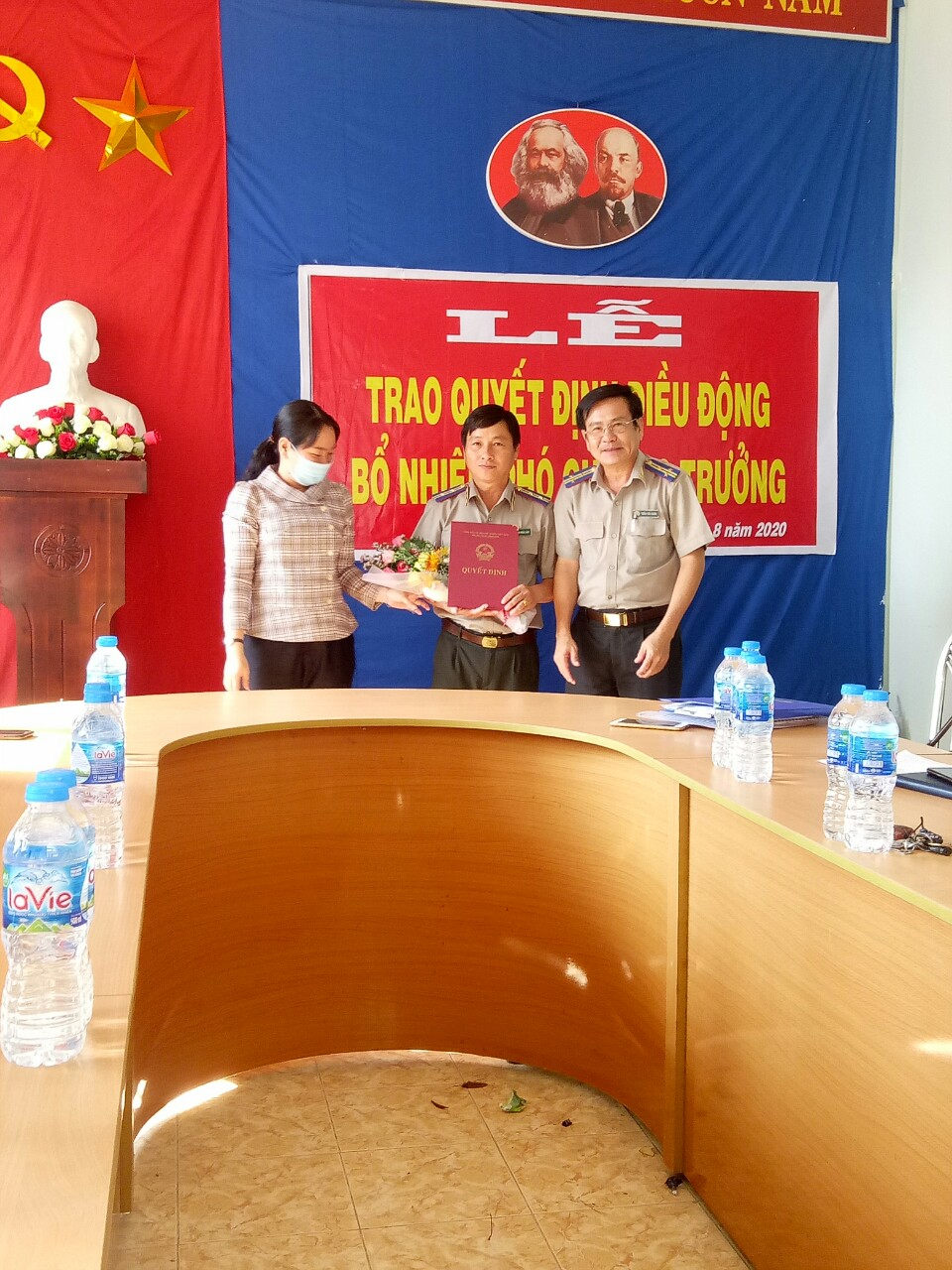 Công bố Quyết định điều động, bổ nhiệm Phó Chi cục trưởng Chi cục Thi hành án dân sự (THADS) huyện Gò Dầu, tỉnh Tây Ninh