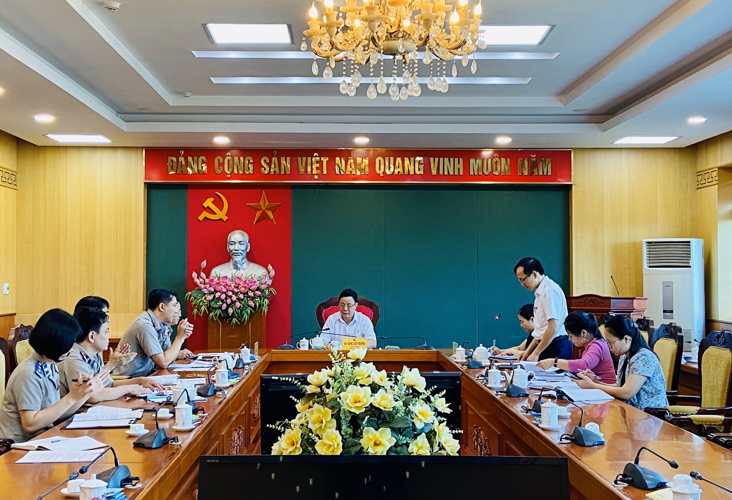 Ban Nội chính Tỉnh ủy Thái Nguyên làm việc với Cục Thi hành án dân sự về nhiệm vụ trọng tâm công tác quý II/2020