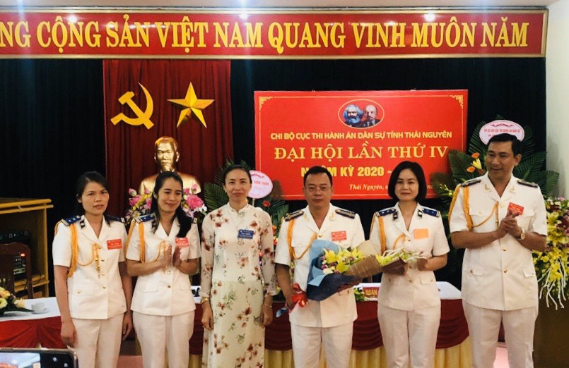 Chi bộ Cục Thi hành án dân sự tỉnh Thái Nguyên long trọng tổ chức Đại hội lần thứ IV, nhiệm kỳ 2020-2025