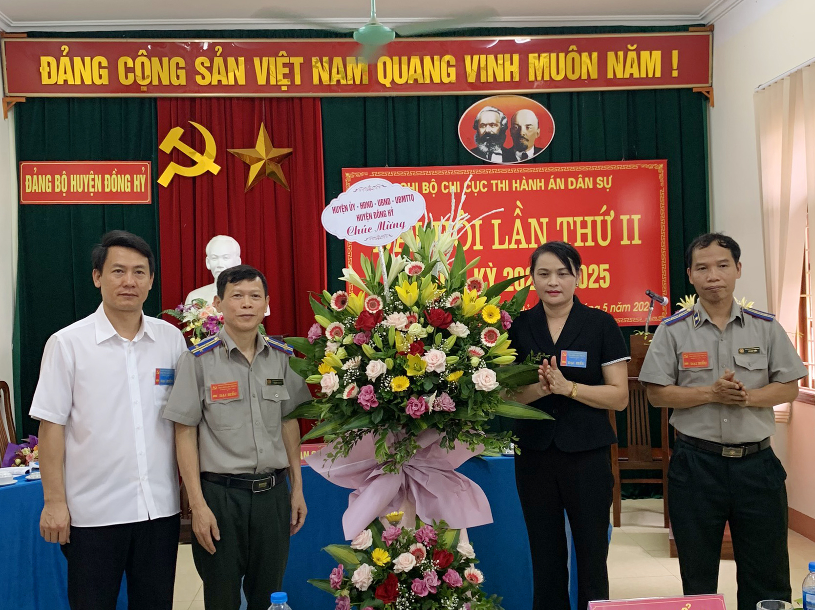 Chi bộ Chi cục THADS huyện Đồng Hỷ tổ chức Đại hội Chi bộ lần thứ II, nhiệm kỳ 2020 – 2025