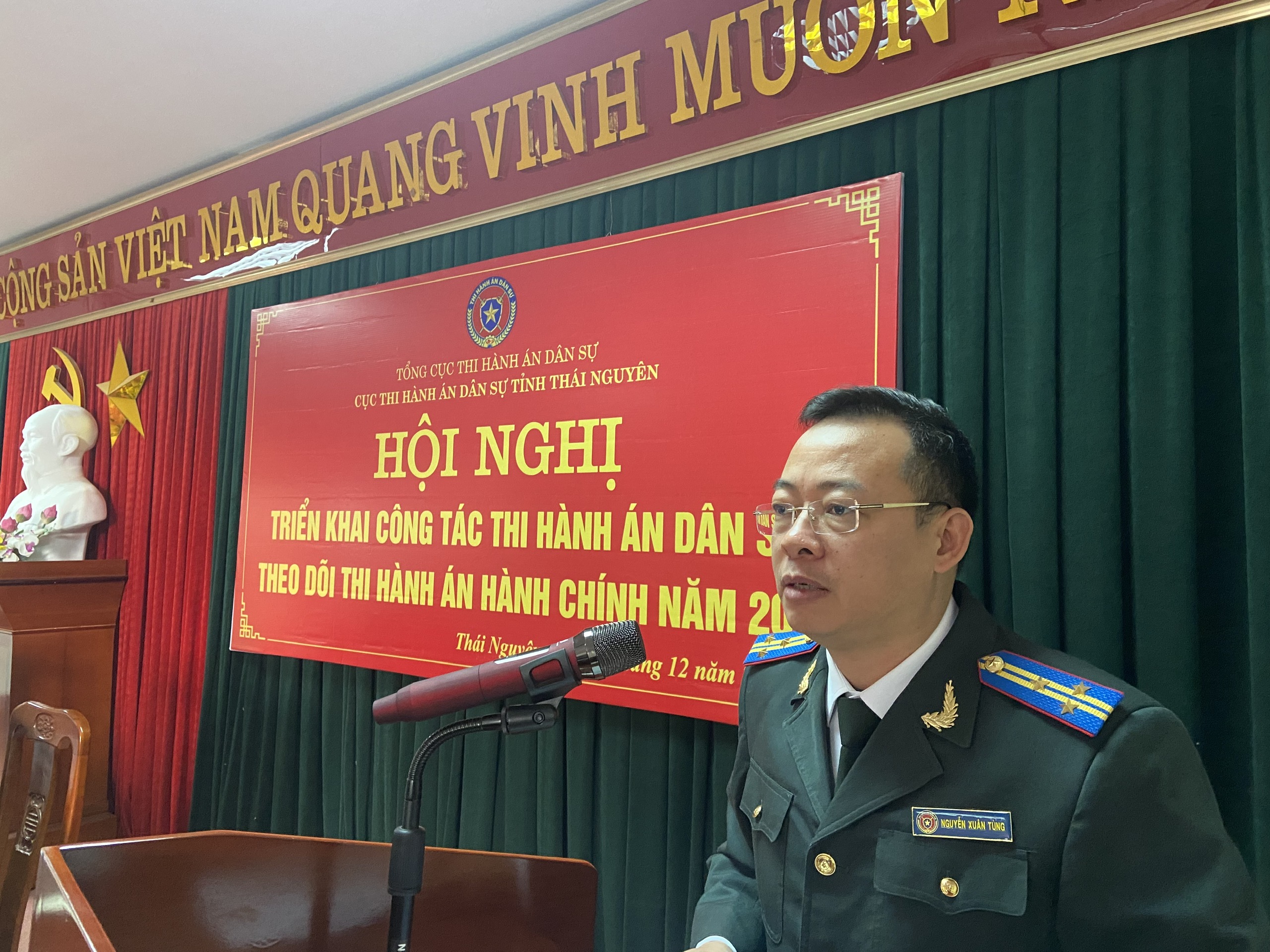 Thái Nguyên: Tổ chức Hội nghị triển khai công tác thi hành án dân sự, theo dõi thi hành án hành chính năm 2023
