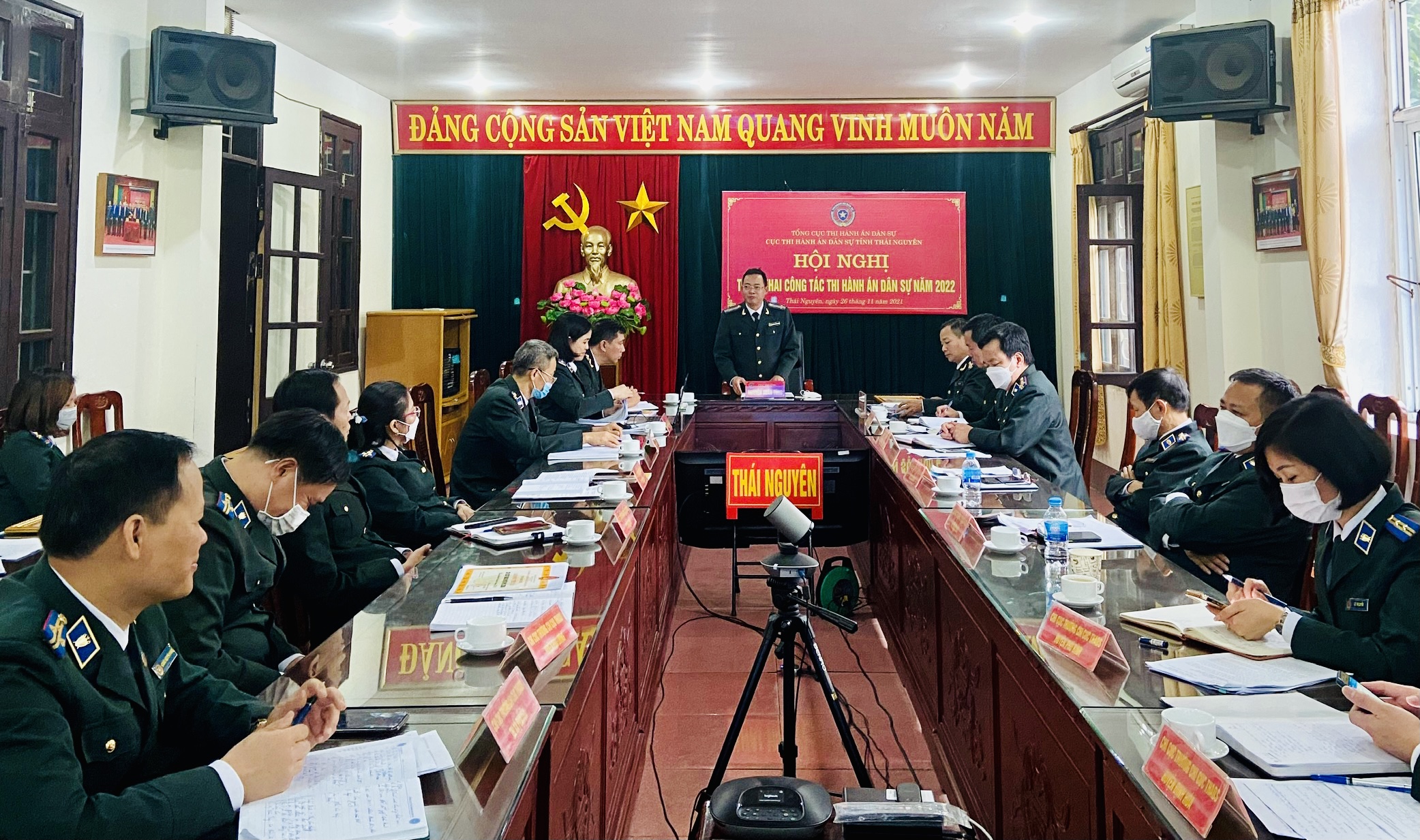 Cục Thi hành án dân sự tỉnh Thái Nguyên tổ chức Hội nghị triển khai công tác Thi hành án dân sự, thi hành án hành chính năm 2019
