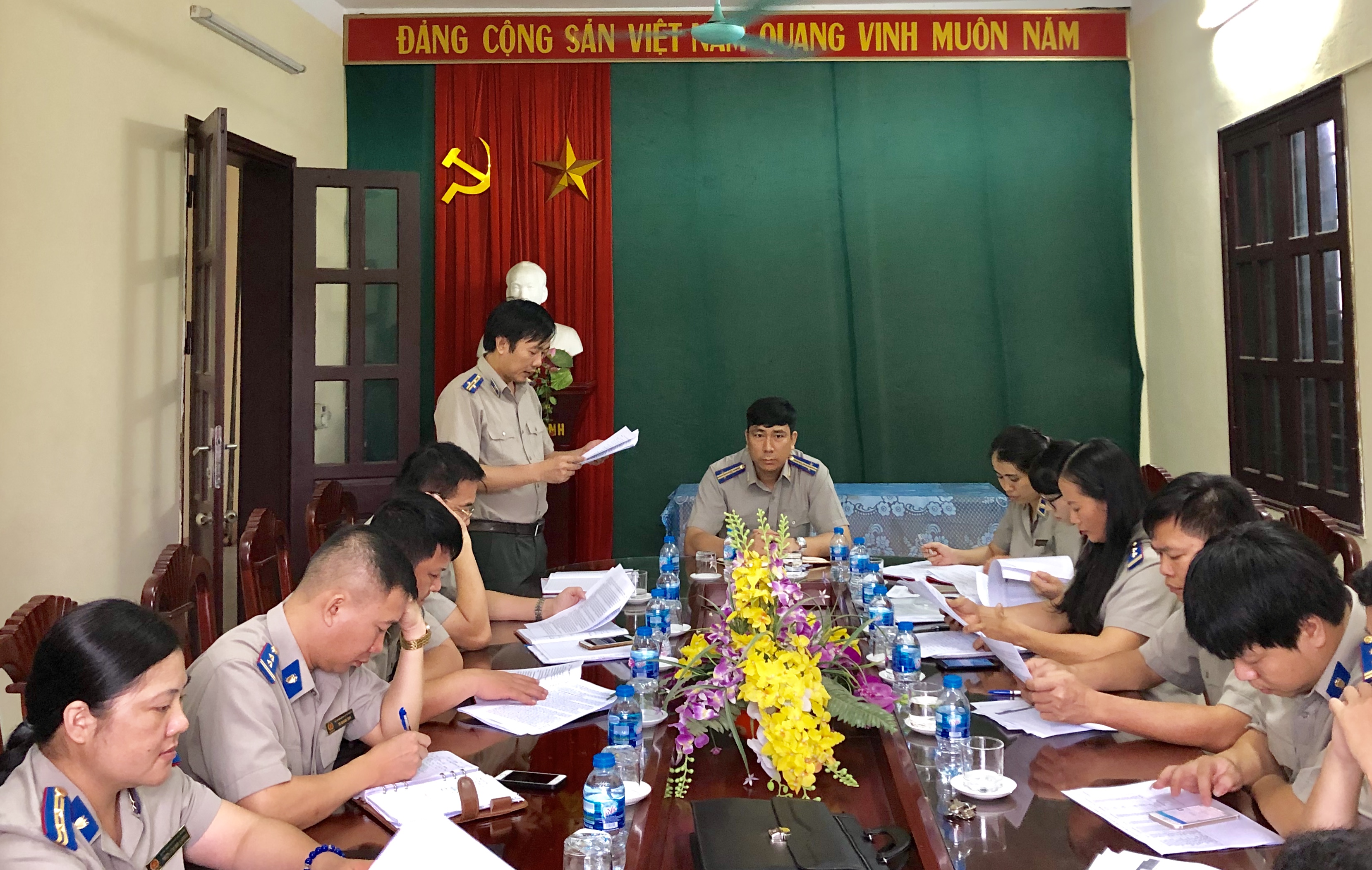 Kiểm tra toàn diện công tác THADS, hành chính tại Chi cục THADS huyện Phú Lương