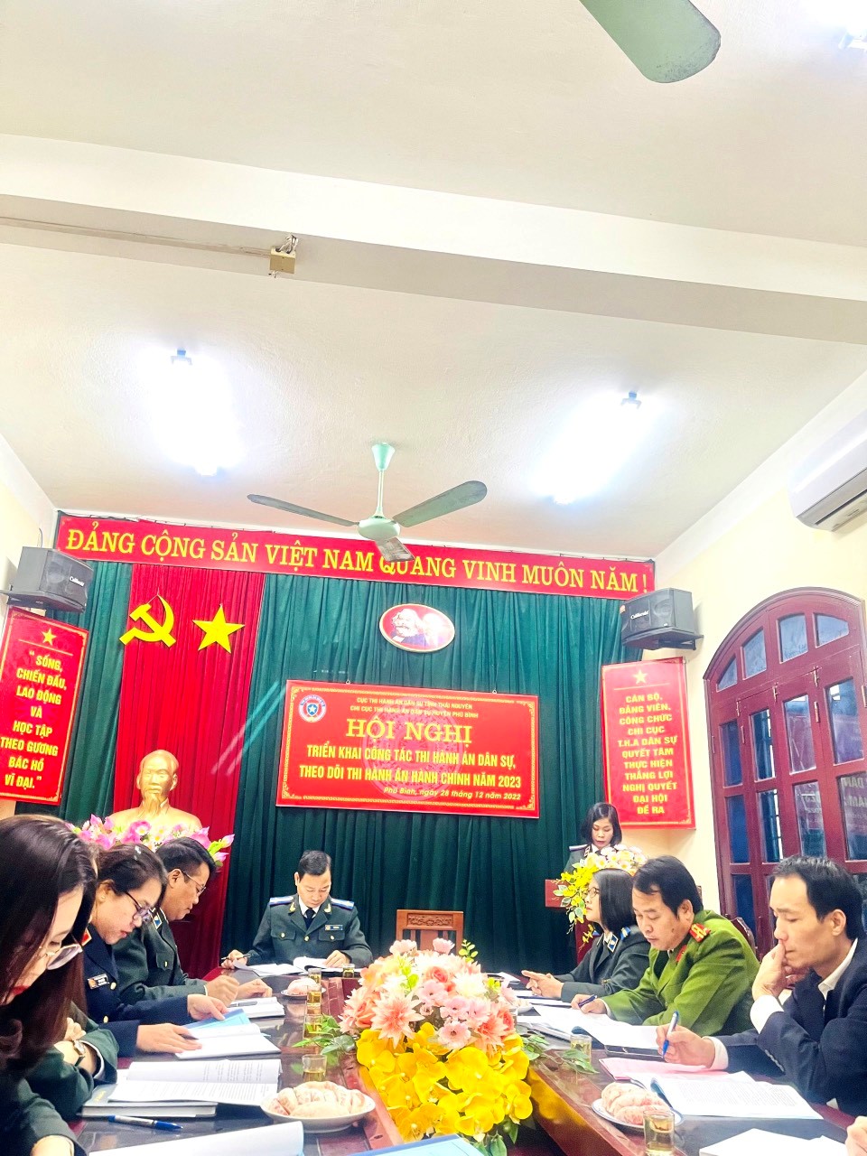 Chi cục THADS huyện Phú Bình tổ chức Hội nghị triển khai công tác năm 2023