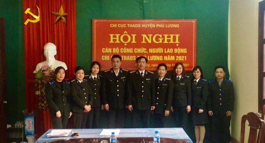 Chi cục THADS huyện Phú Lương tổ chức Hội nghị CBCC năm 2021