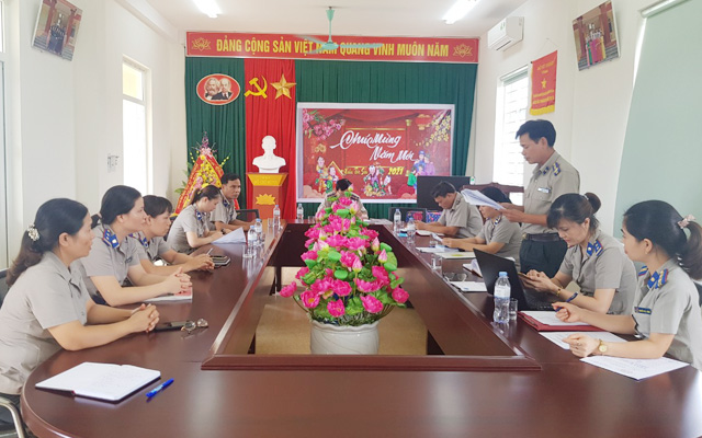 Cục THADS tỉnh Thanh Hóa thực hiện quy trình bổ nhiệm chức vụ Chi cục trưởng Chi cục THADS huyện Cẩm Thủy
