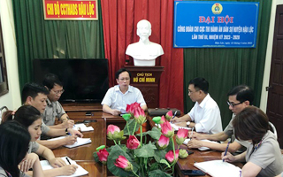 Cục trưởng Hoàng Văn Truyền làm việc tại các Chi cục Hậu Lộc, Nga Sơn, Bỉm Sơn, Hà Trung