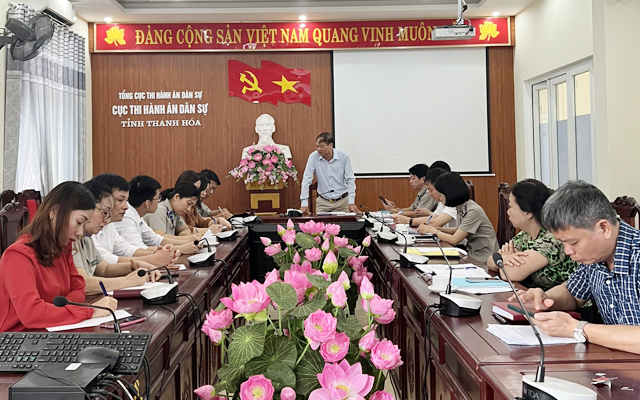 Cục THADS tỉnh kiểm tra toàn diện Chi cục thành phố Sầm Sơn