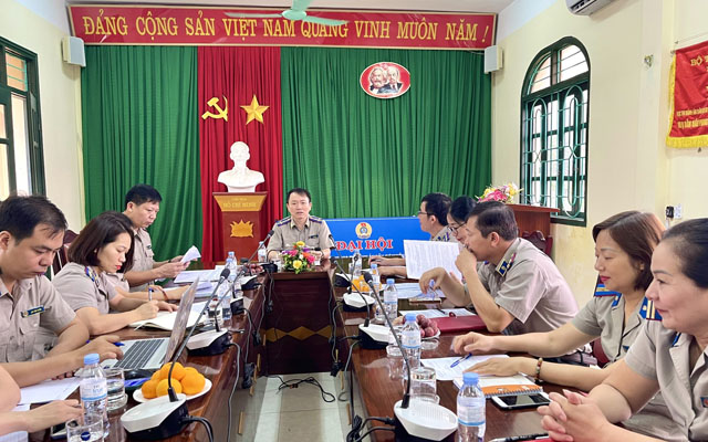 Kiểm tra chuyên đề tại Chi cục THADS huyện Quảng Xương