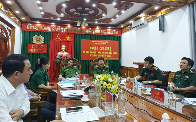 Cụm Thi đua số 9 tỉnh Thanh Hóa tổ chức Hội nghị sơ kết phong trào thi đua yêu nước 6 tháng đầu năm 2022