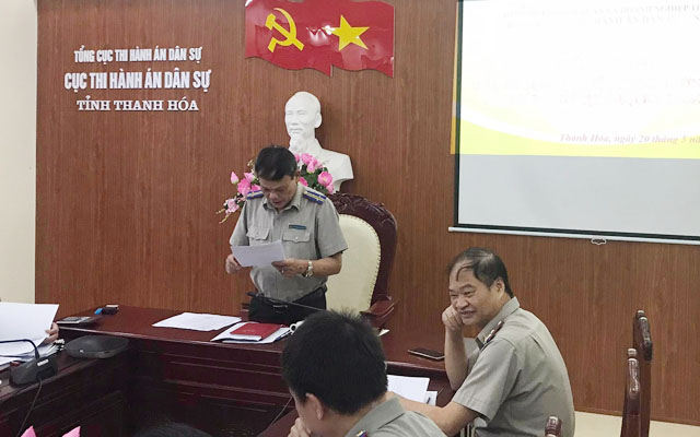 Cục THADS tỉnh Thanh Hóa triển khai thực hiện công tác tự kiểm tra năm 2022