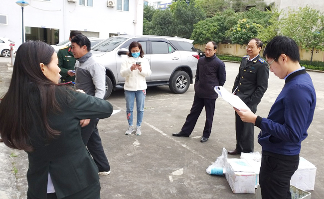 Cục Thi hành án dân sự tỉnh Thanh Hóa tổ chức xử lý tiêu hủy vật chứng tháng 12 năm 2020