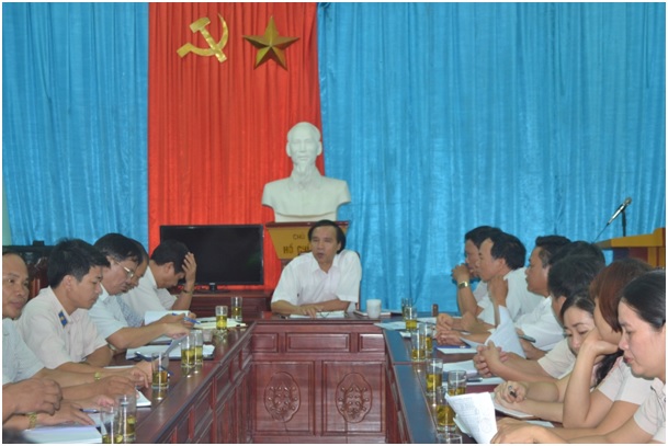 Cục Thi hành án dân sự tỉnh Thanh Hóa tổ chức giao ban công tác 9 tháng năm 2015
