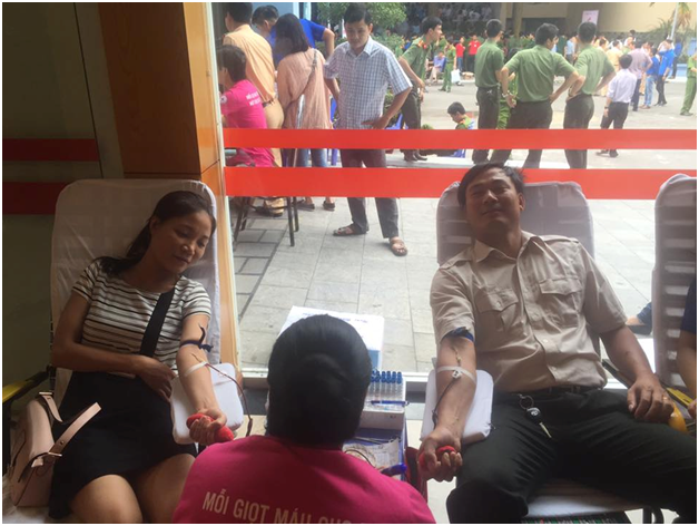 Đoàn thanh niên Cục THADS tỉnh Thanh Hóa hưởng ứng Chương trình “Hành trình đỏ - Kết nối dòng máu Việt”